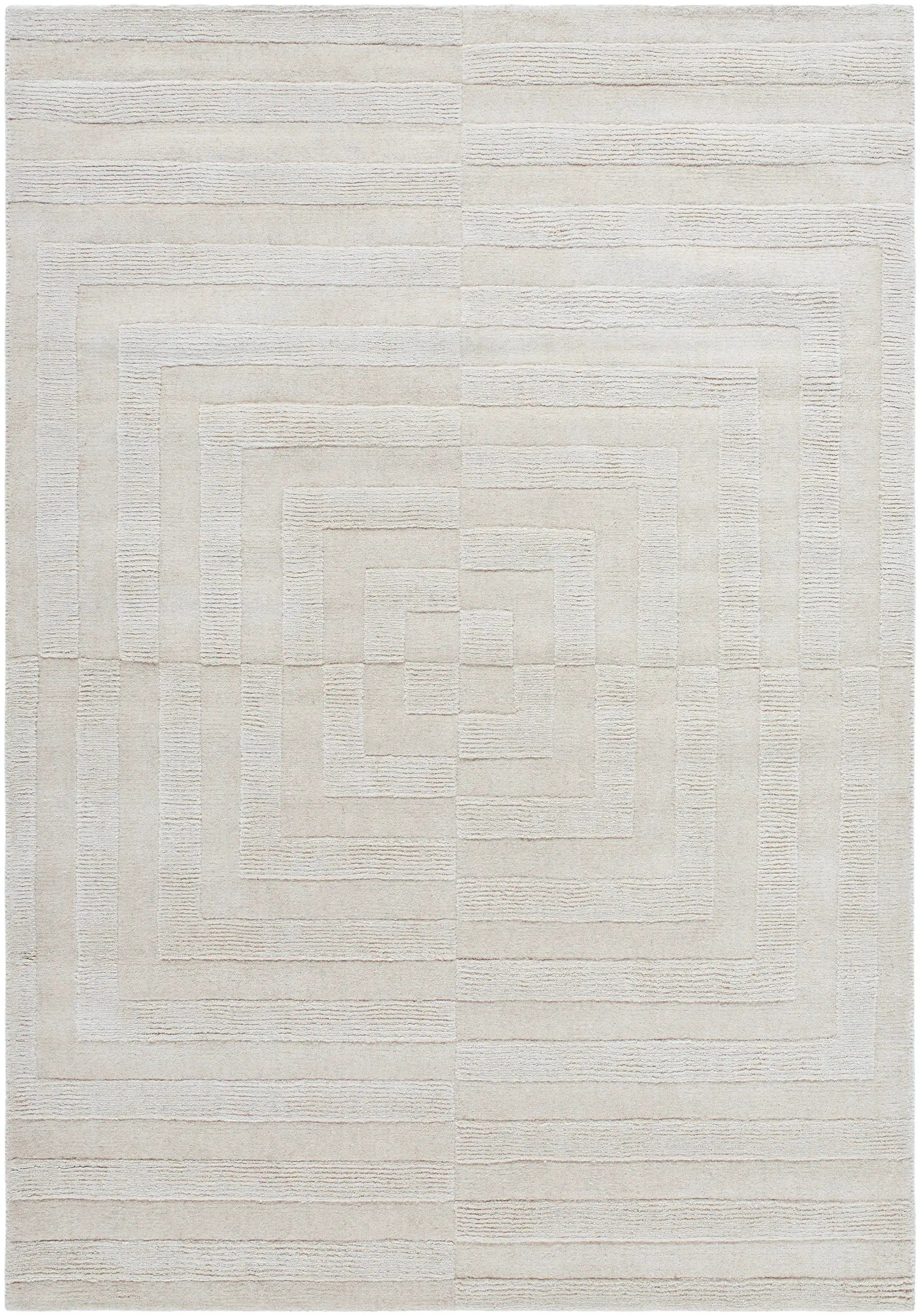 Mystique M-5500 Ivory Area Rug by LIVABLISS