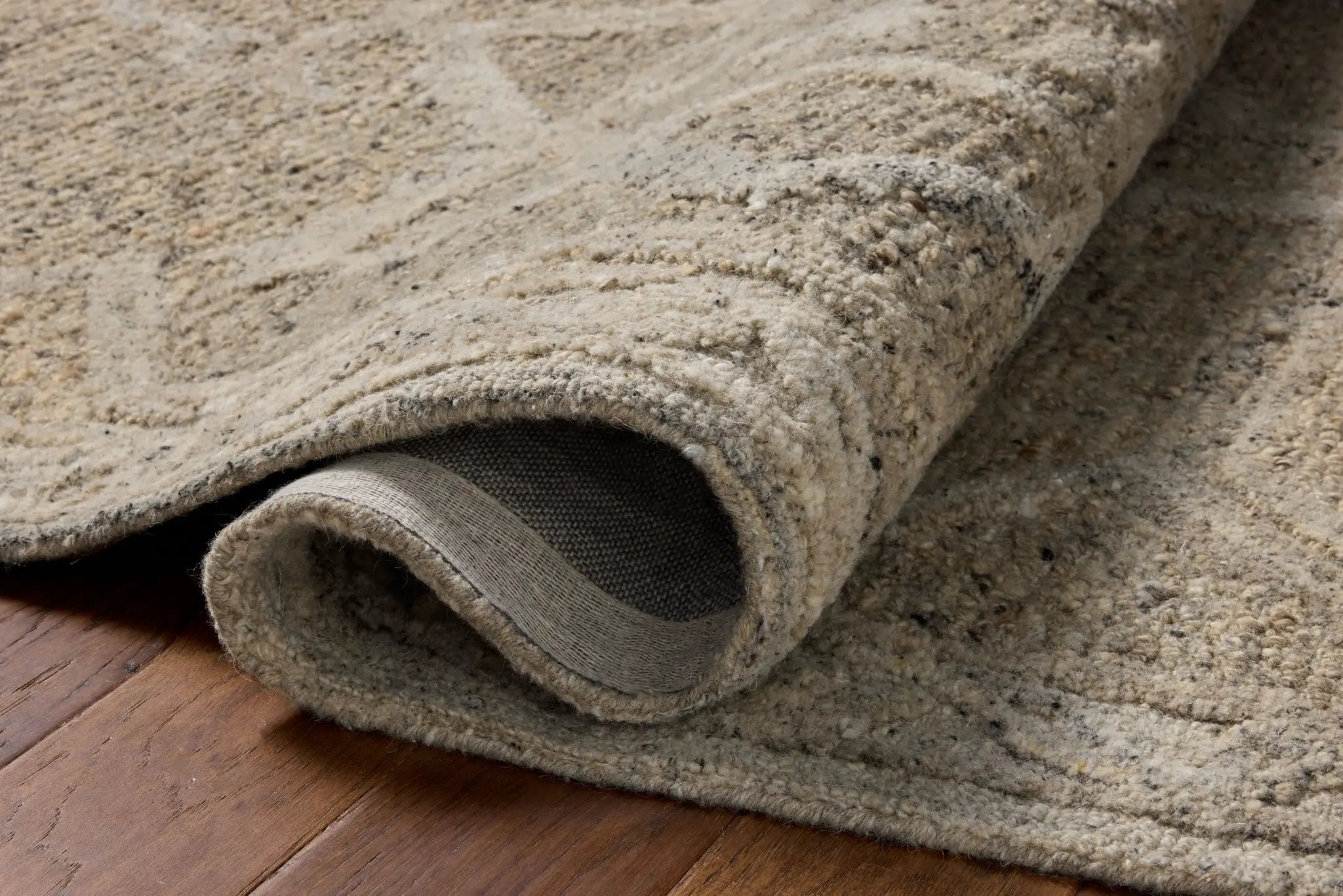 Mabel MBL-01 Pebble / Mist Area Rug by Loloi