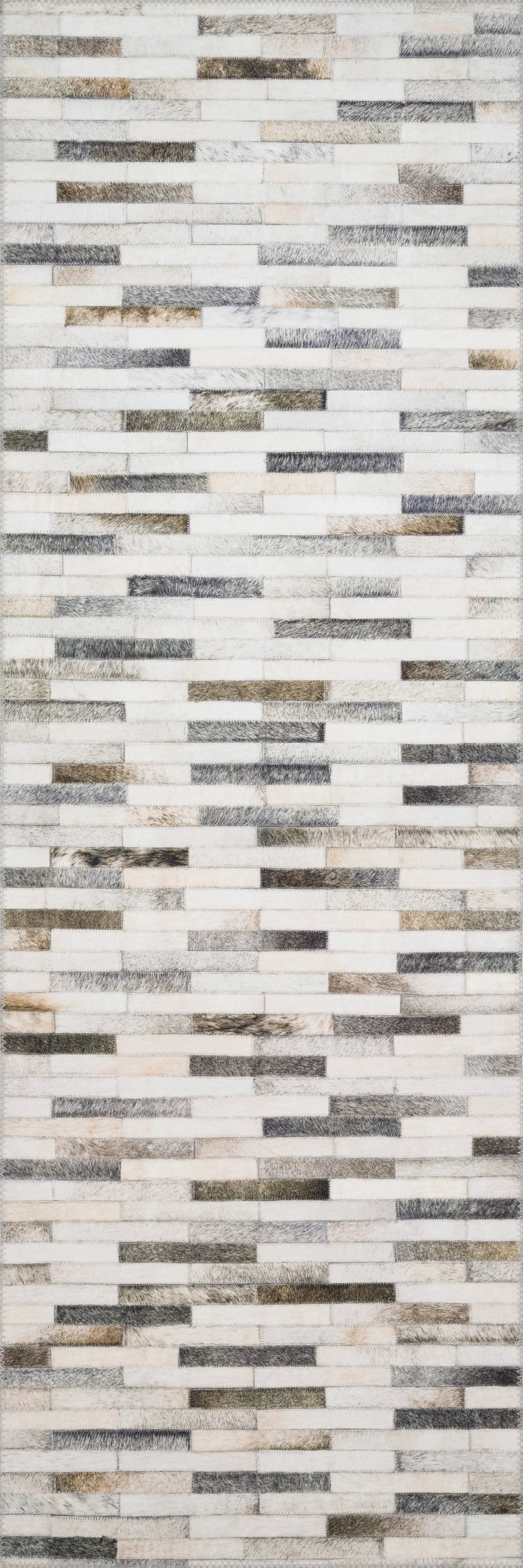 Maddox MAD-01 Ivory / Grey Area Rug by Loloi