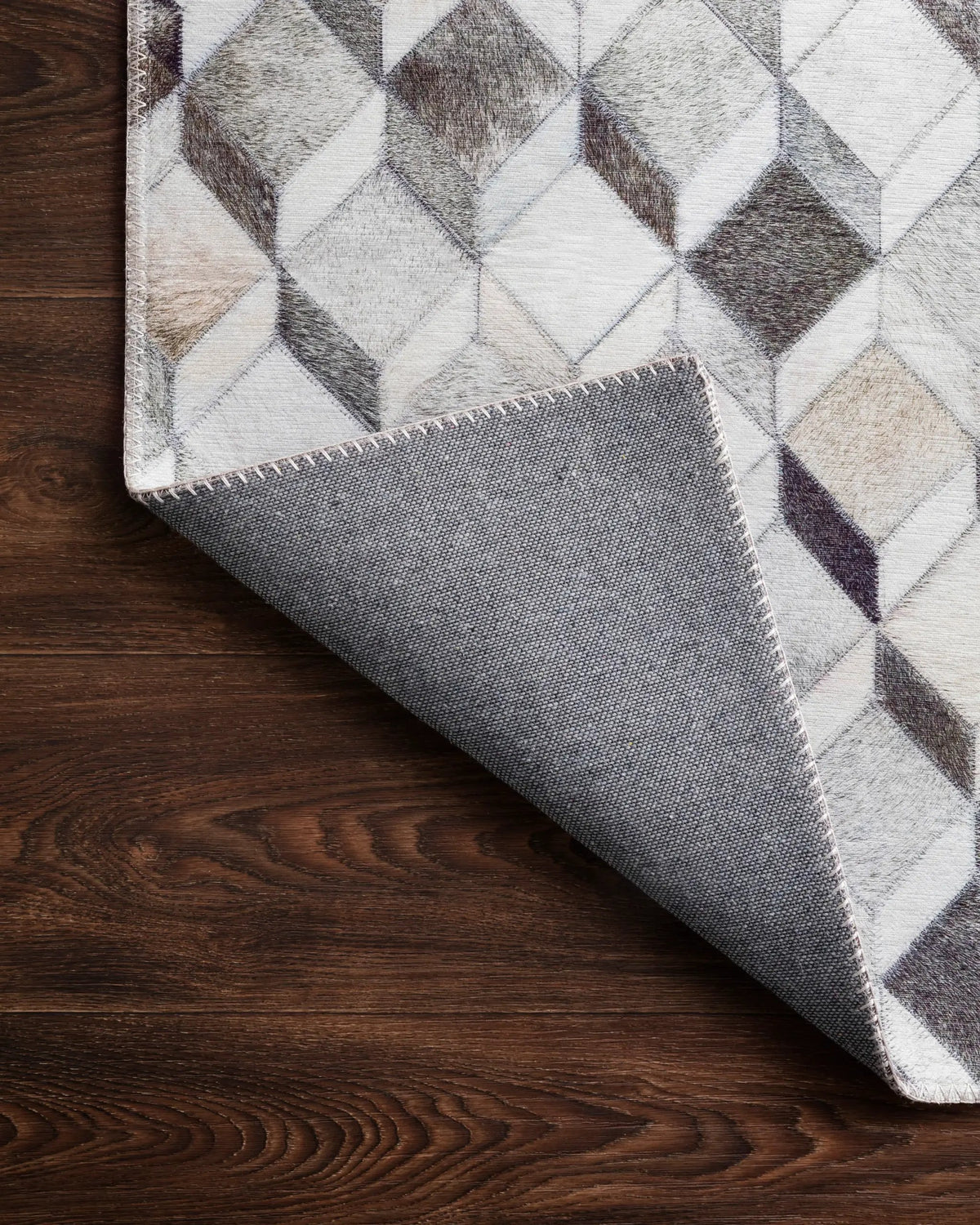 Maddox MAD-02 Grey / Mocha Area Rug by Loloi
