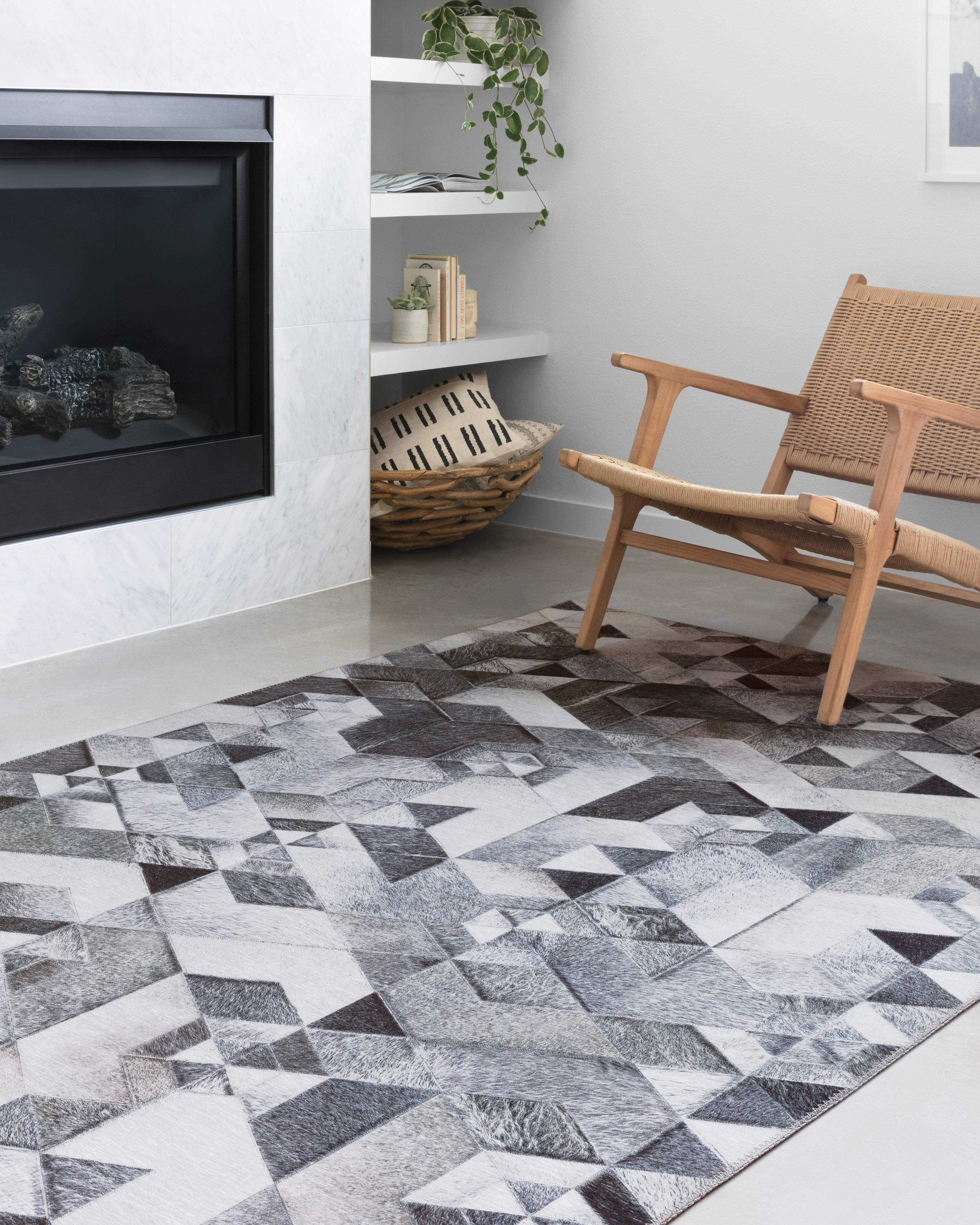 Loloi Maddox MAD-03 Grey / Ivory Area Rug