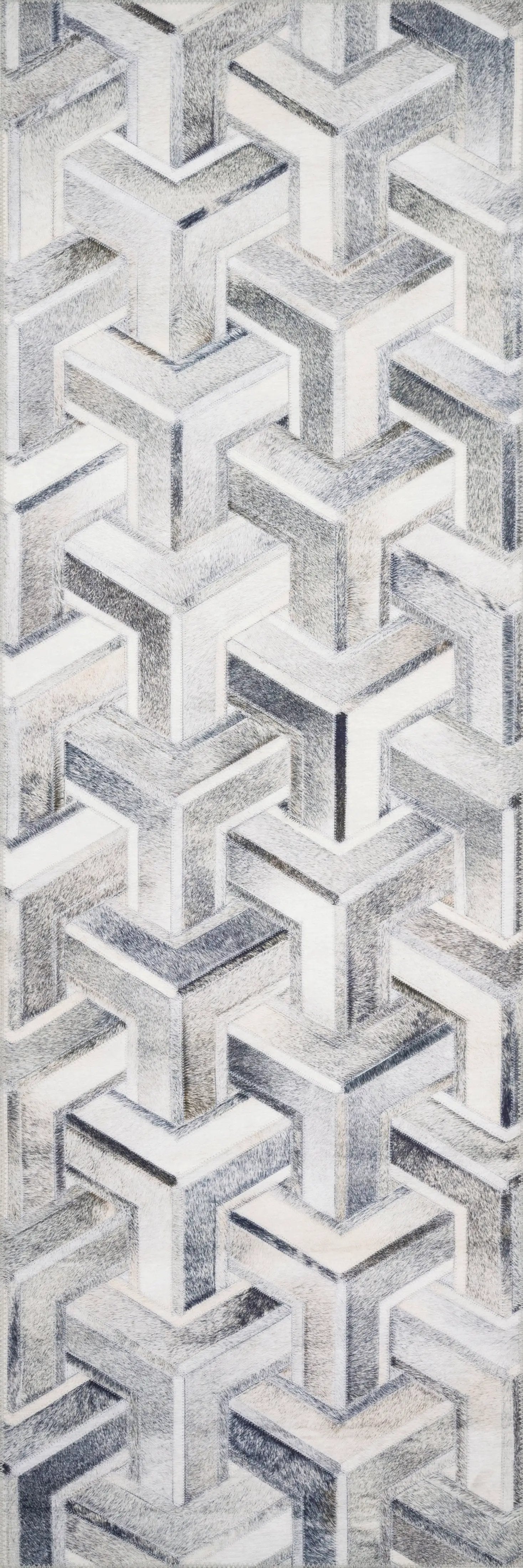 Maddox MAD-05 Silver / Ivory Area Rug by Loloi