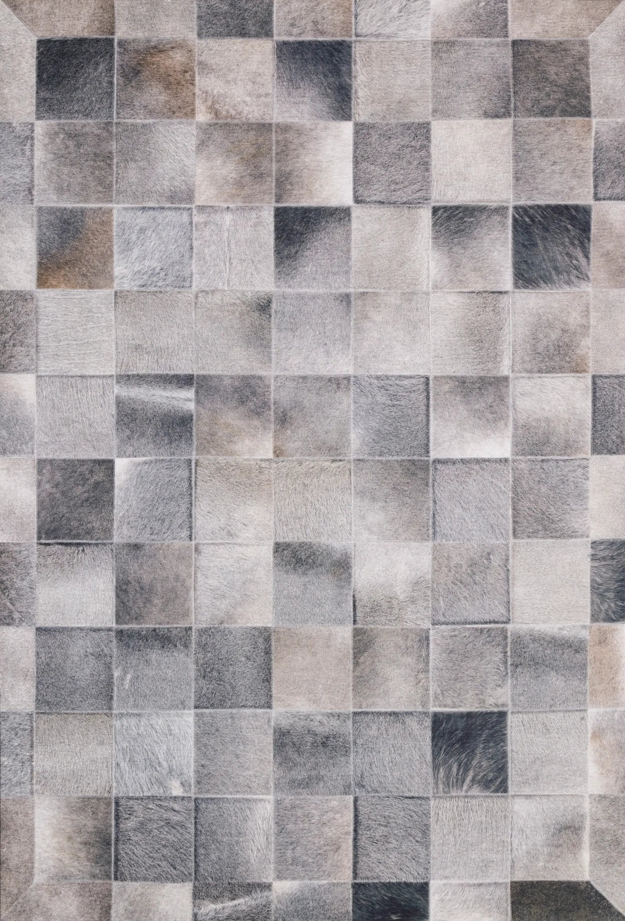 Maddox MAD-06 Charcoal / Grey Area Rug by Loloi