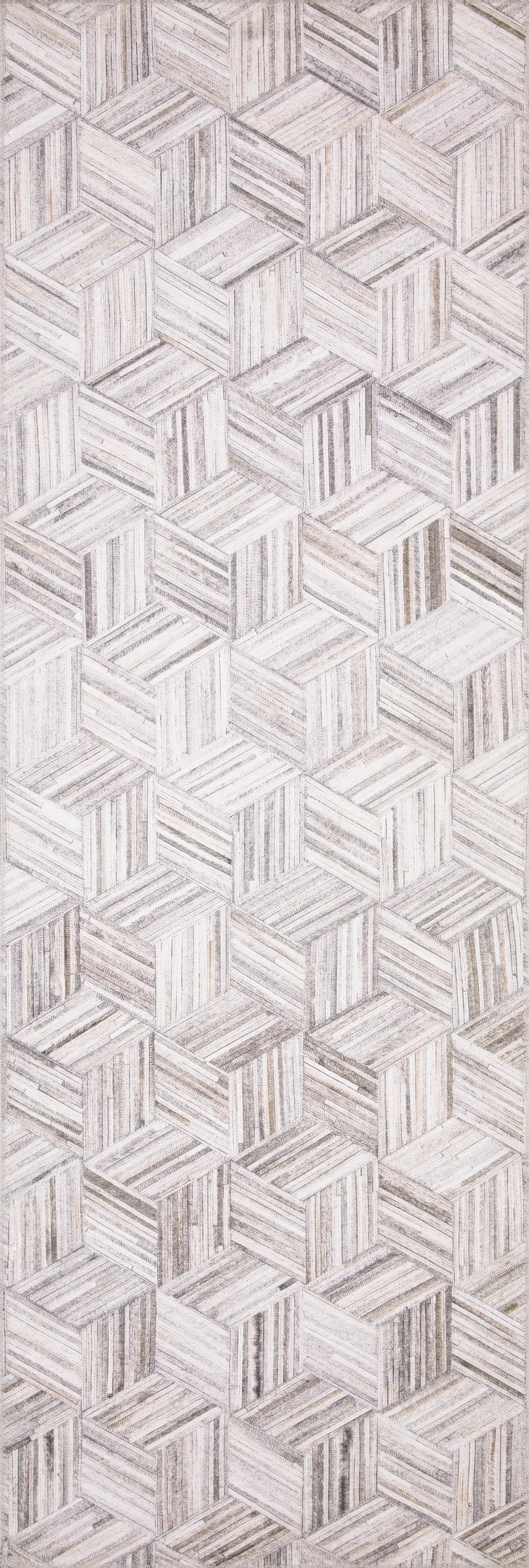 Maddox MAD-07 Lt Grey / Ivory Area Rug by Loloi