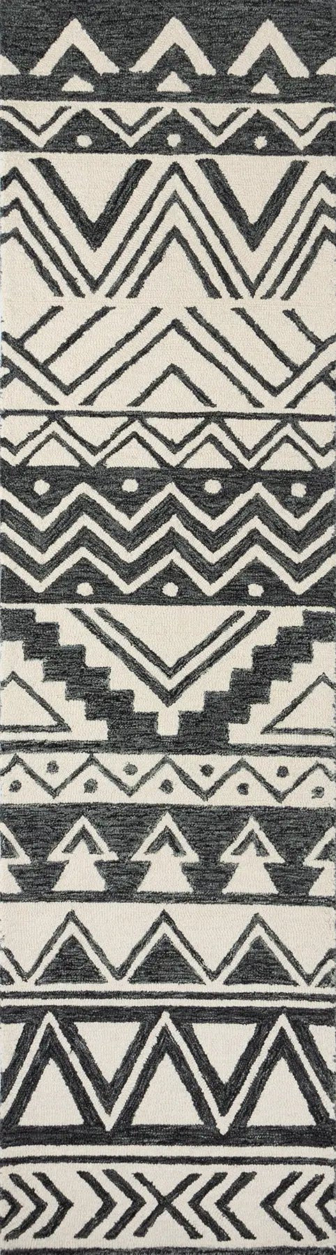 Mallorca MRC-3 Charcoal Area Rug by Momeni