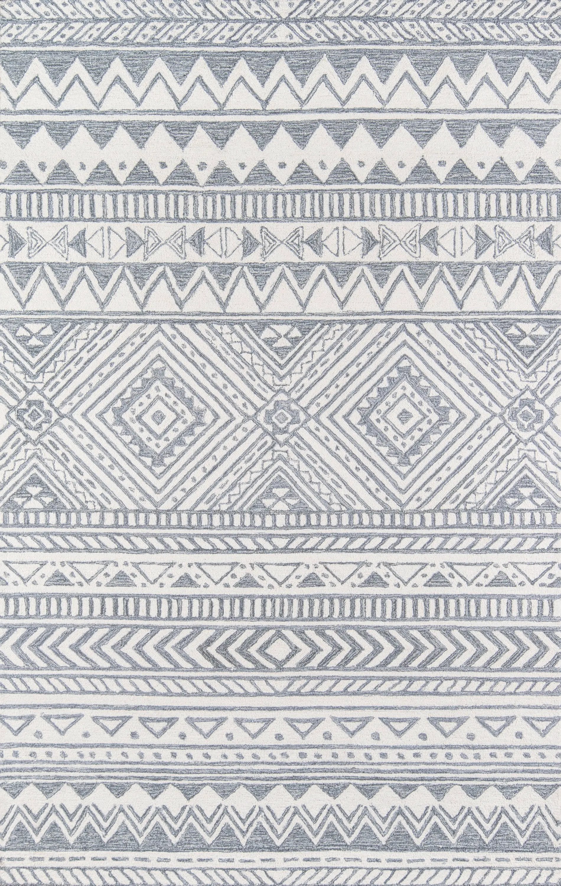 Mallorca MRC-5 Gray Area Rug by Momeni