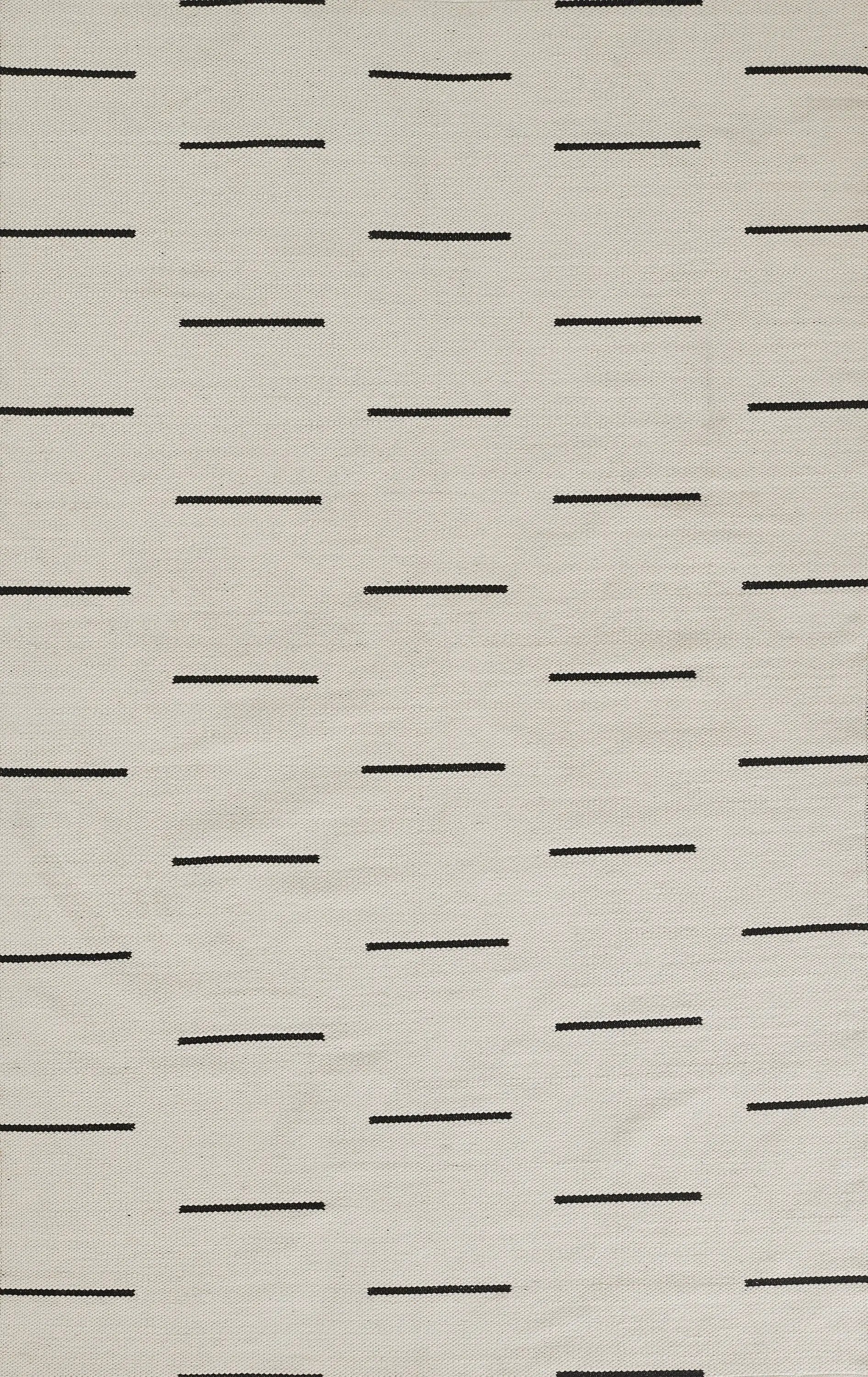 Malmo MLO-1 (Dash) Ivory Area Rug by Novogratz by Momeni