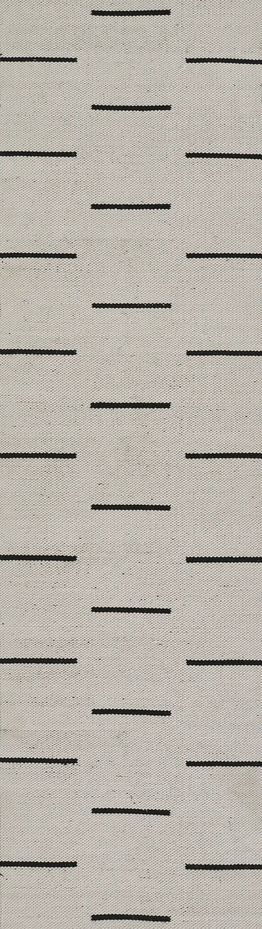 Malmo MLO-1 (Dash) Ivory Area Rug by Novogratz by Momeni