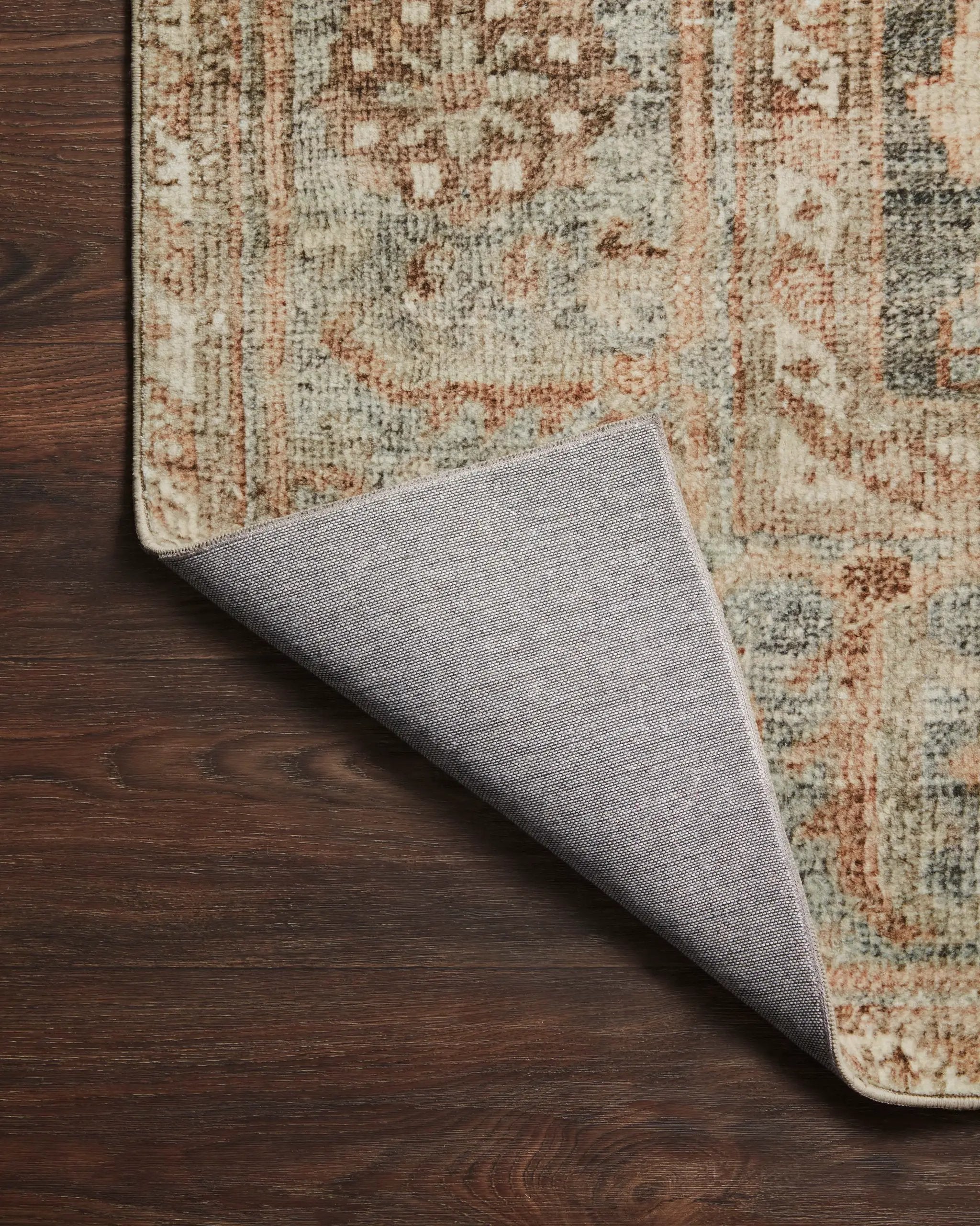 Margot MAT-03 Ocean / Spice Area Rug by Loloi