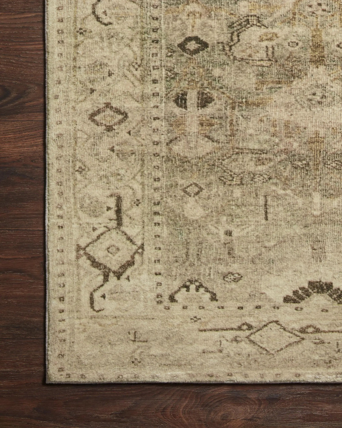 Margot MAT-04 Antique / Sage Area Rug by Loloi
