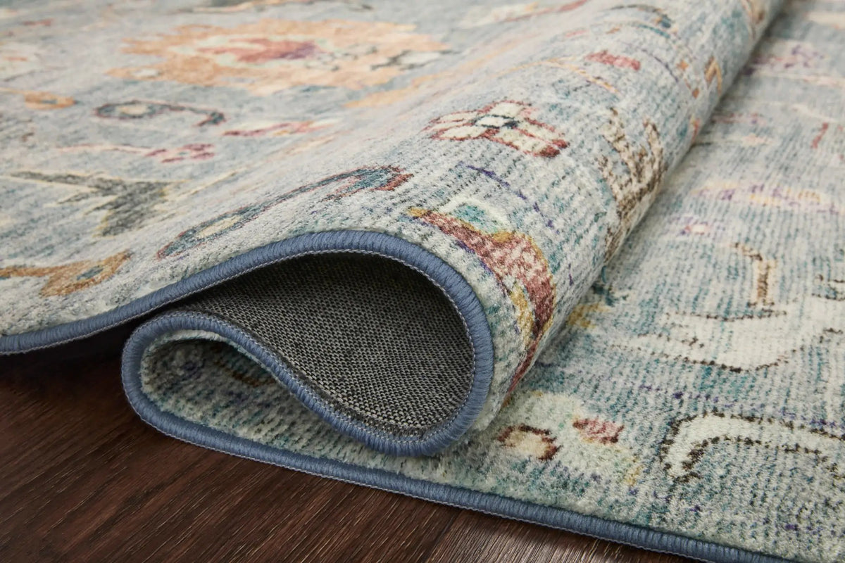 Margot MAT-06 Denim / Multi Area Rug by Loloi