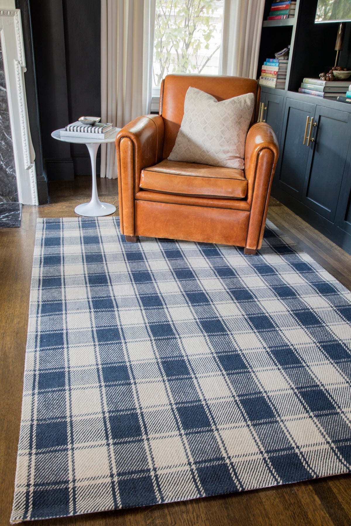 Erin Gates Marlborough MLB-1 Navy Area Rug by Momeni