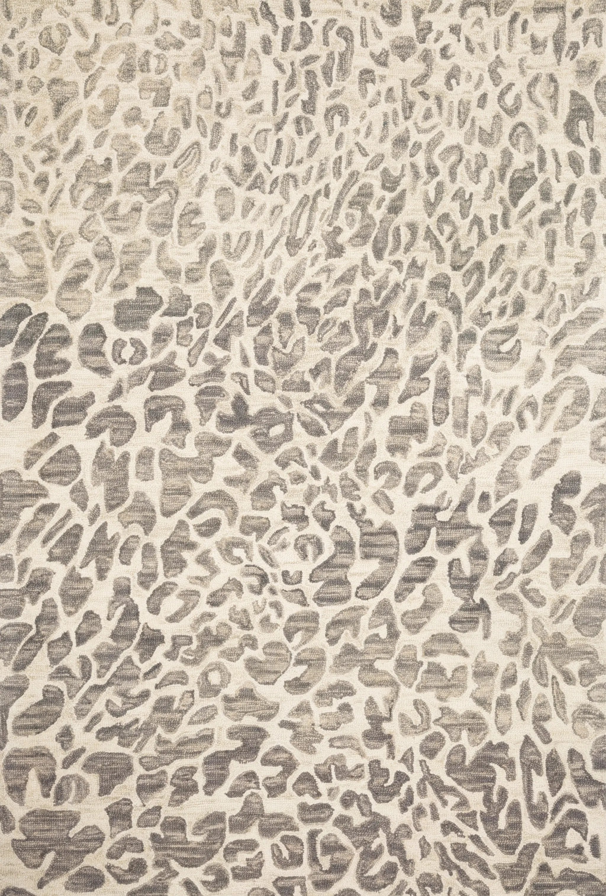Masai MAS-02 Grey / Ivory Area Rug by Loloi