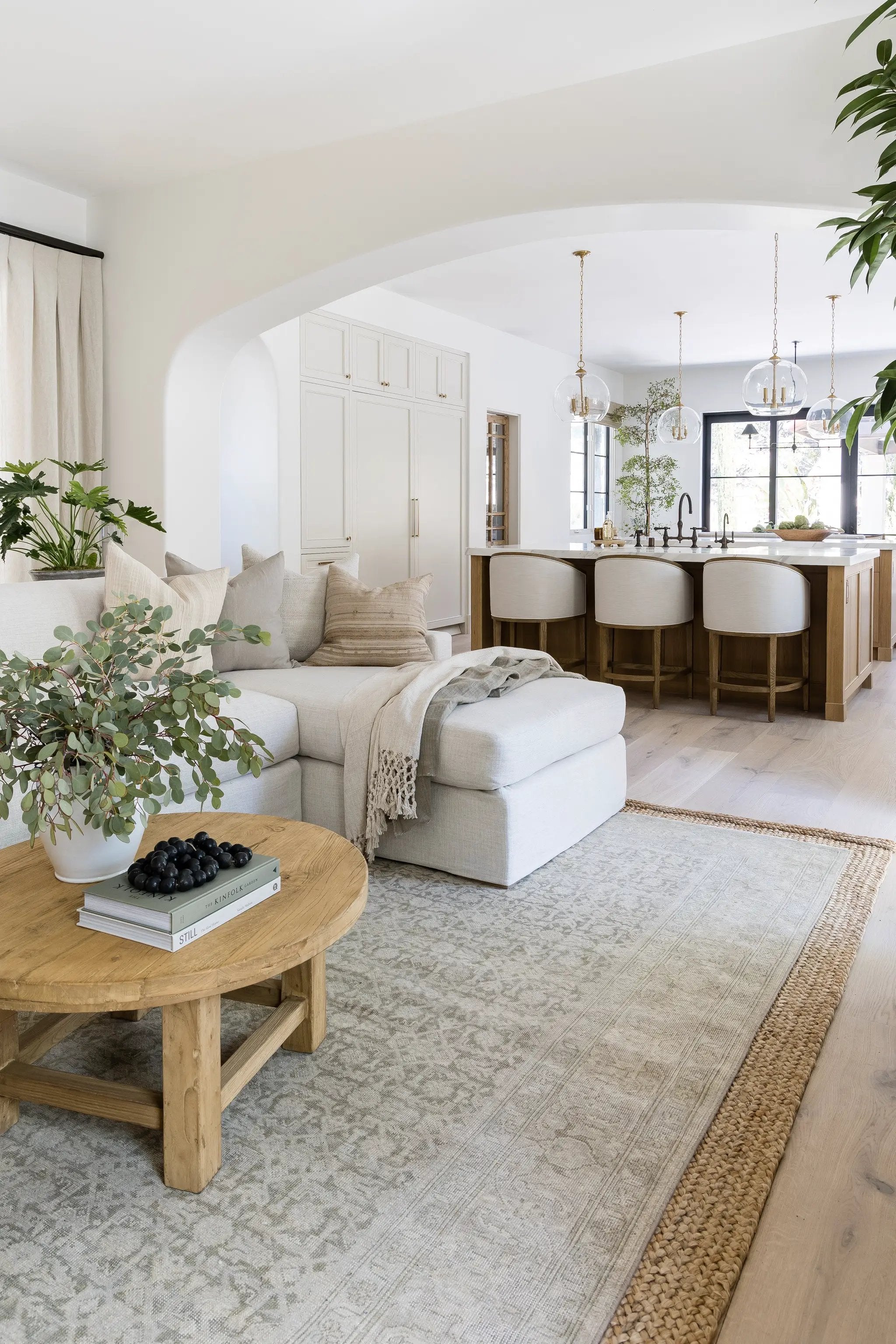 Menorca MEN-1 (Bazzaar) Green Area Rug by Pure Salt by Momeni