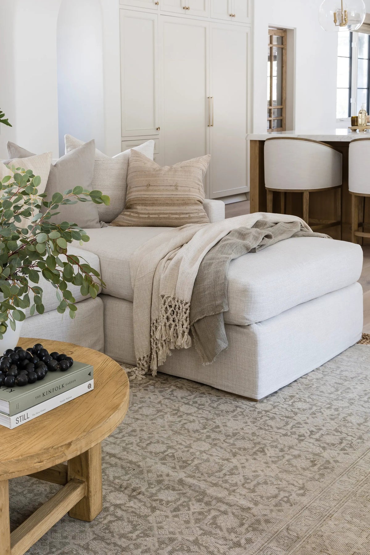 Menorca MEN-1 (Bazzaar) Green Area Rug by Pure Salt by Momeni