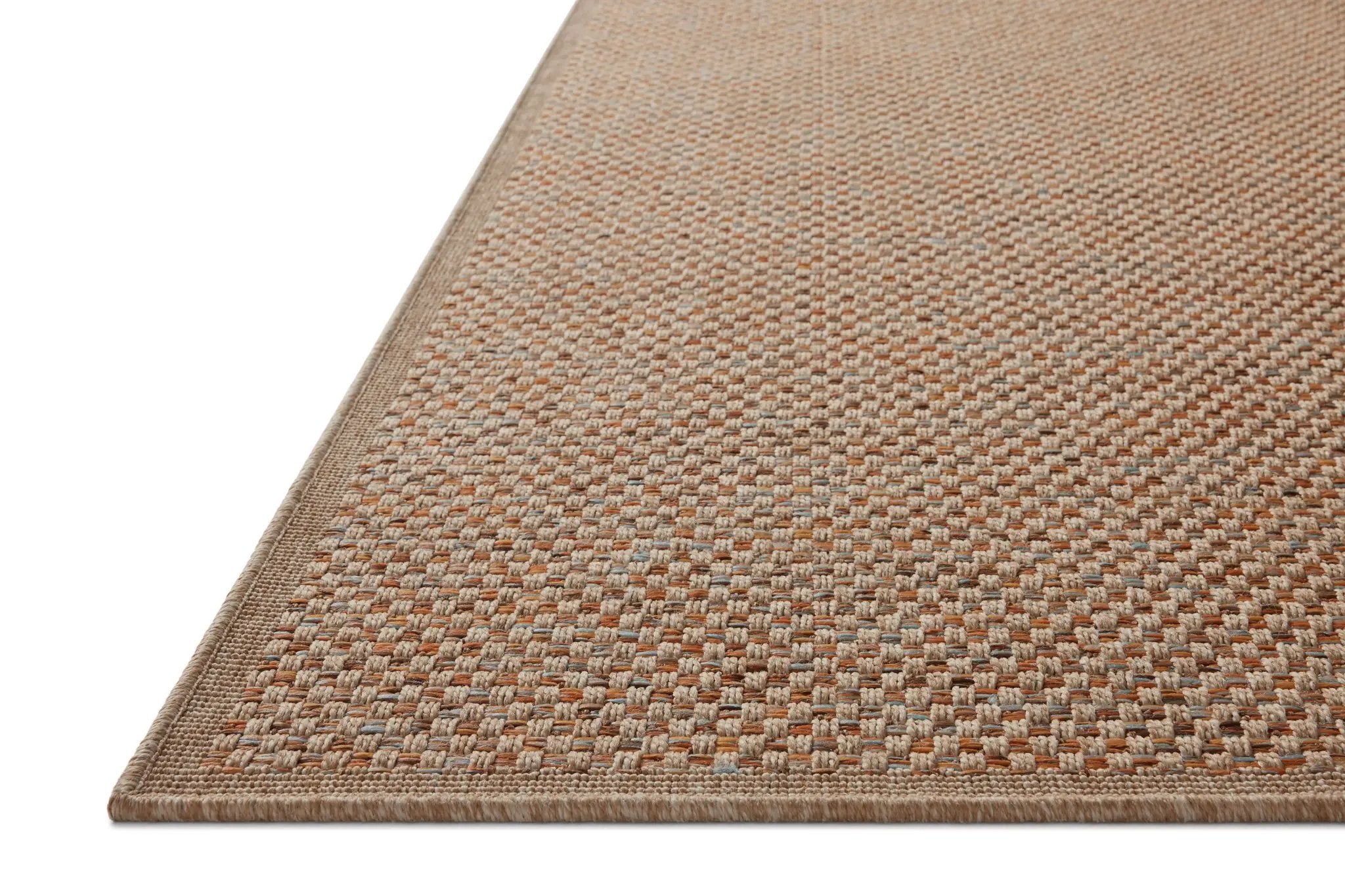 Merrick MER-01 Oatmeal / Sunrise Area Rug by Loloi