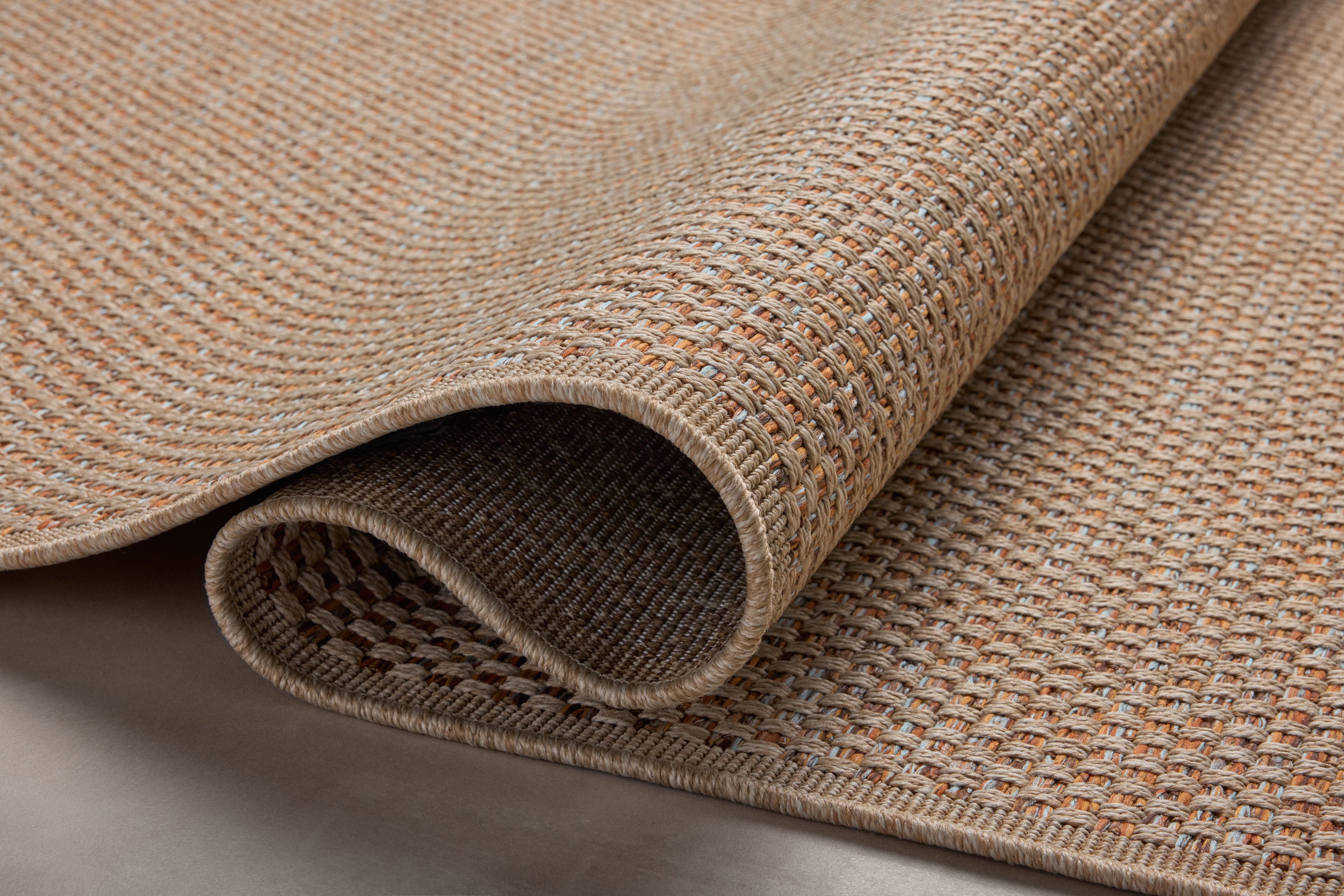 Loloi Merrick MER-01 Oatmeal / Sunrise Area Rug