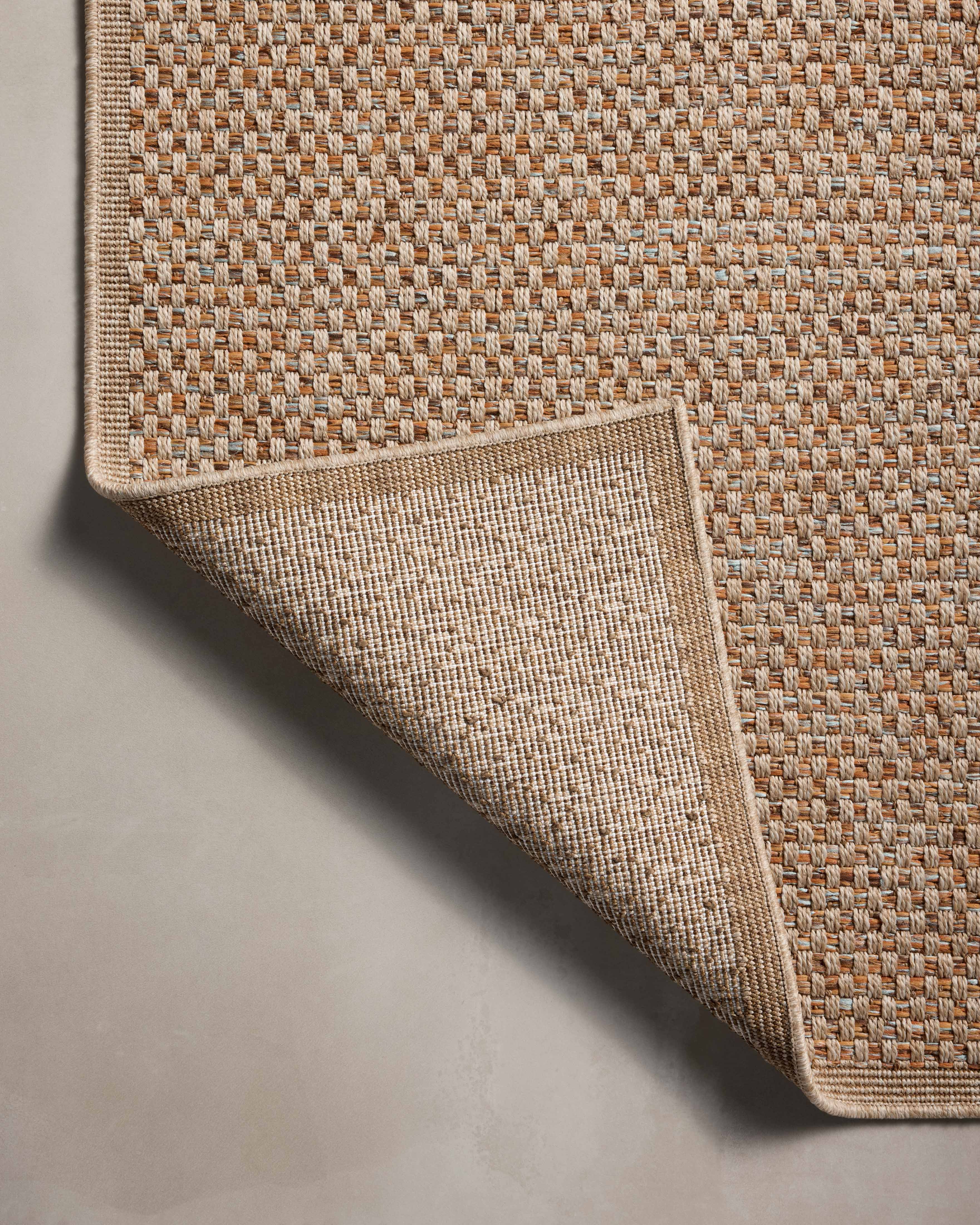 Loloi Merrick MER-01 Oatmeal / Sunrise Area Rug