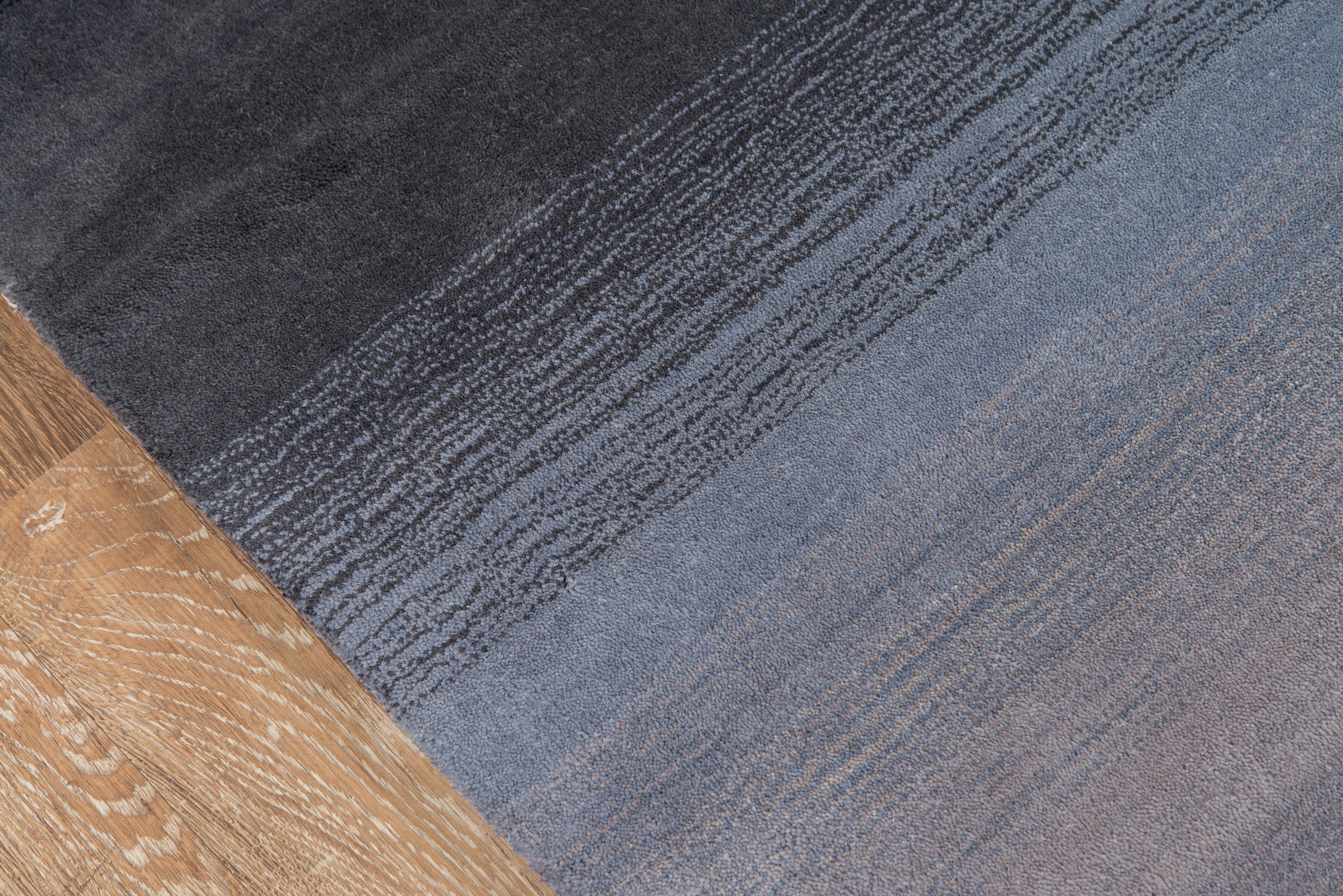 Momeni Metro MT-12 Midnight Black Hand Tufted Area Rug
