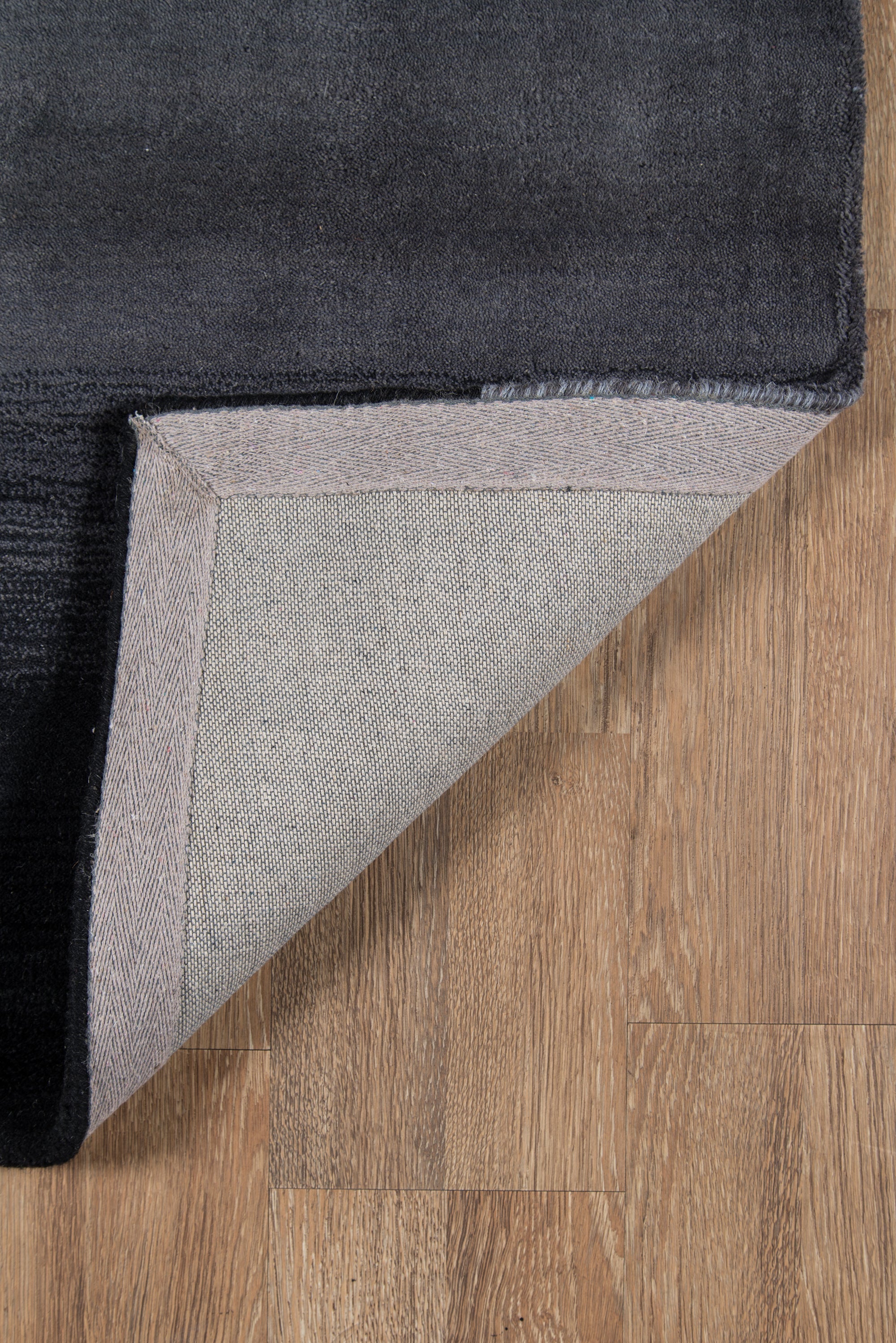 Momeni Metro MT-12 Midnight Black Hand Tufted Area Rug