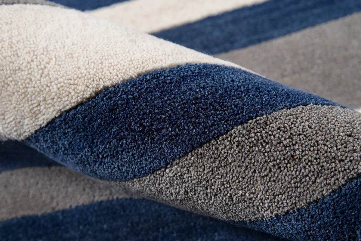 Metro MT-27 Navy Area Rug by Momeni