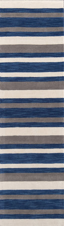Momeni Metro MT-27 Navy Hand Tufted Area Rug