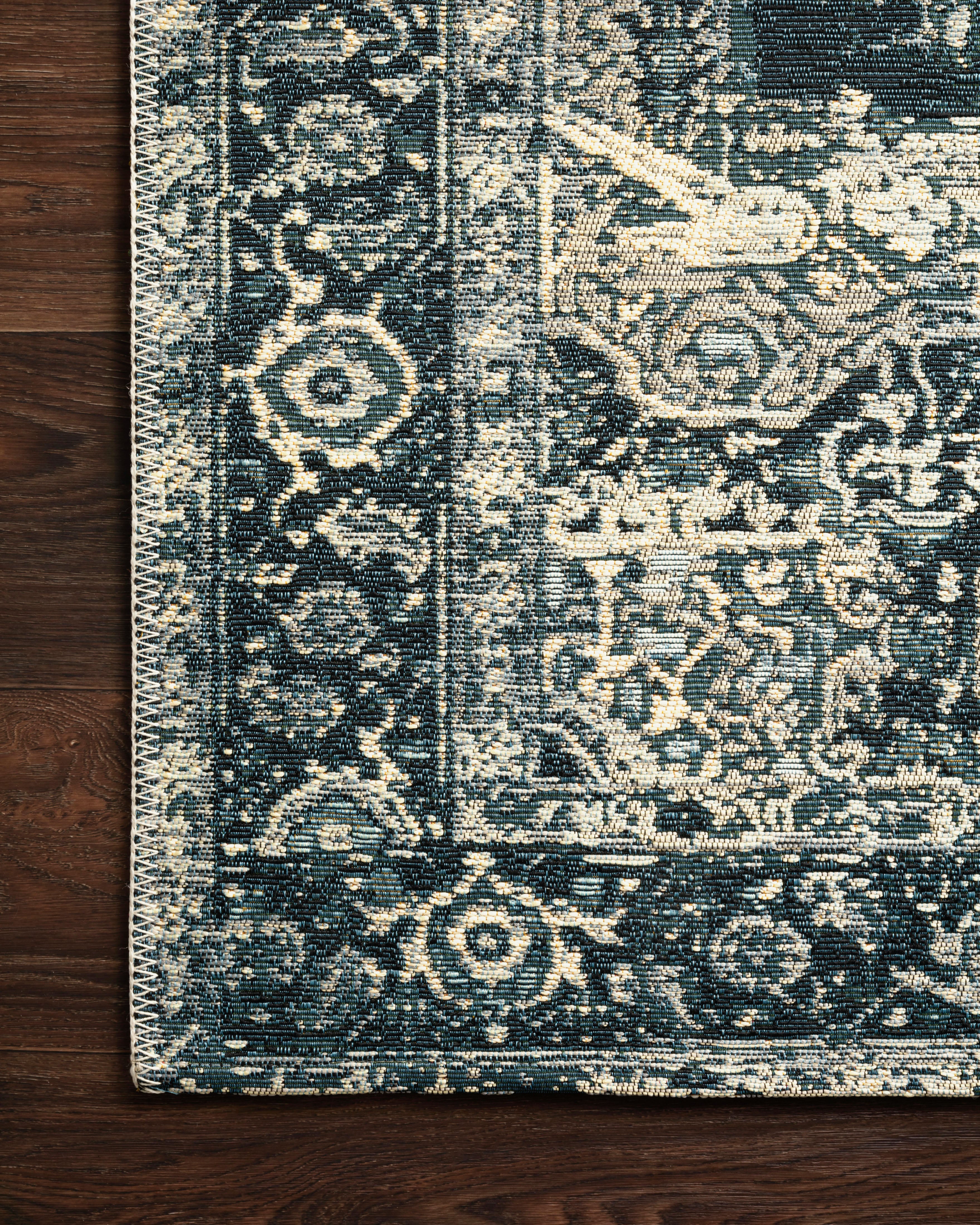 Loloi Mika MIK-01 Dk Blue / Dk Blue Area Rug