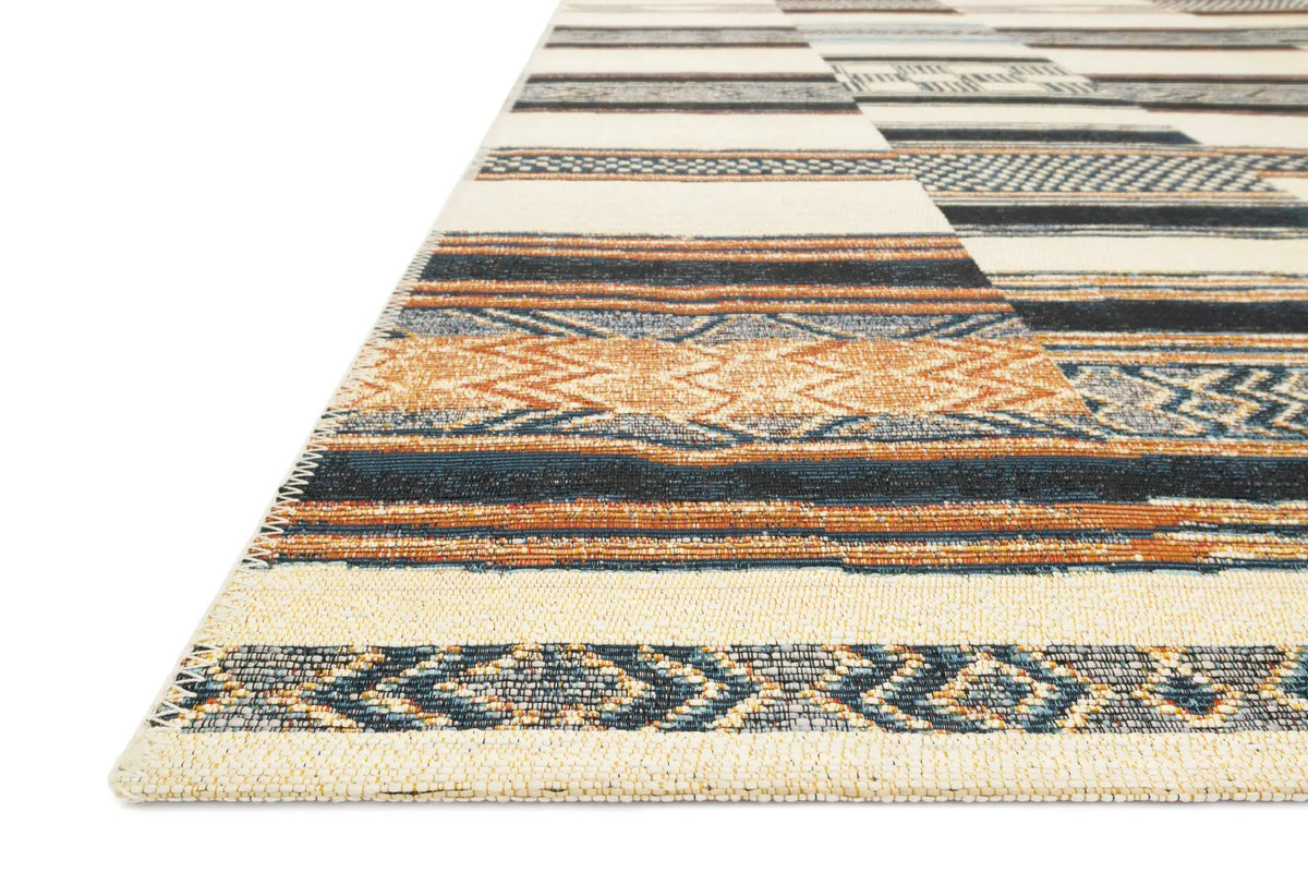 Mika MIK-04 Ivory / Multi Area Rug by Loloi