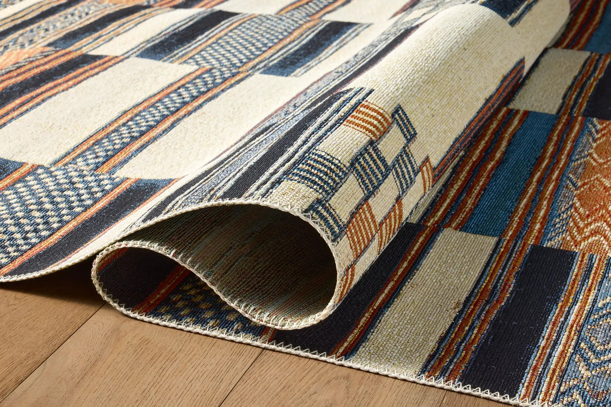 Mika MIK-04 Ivory / Multi Area Rug by Loloi