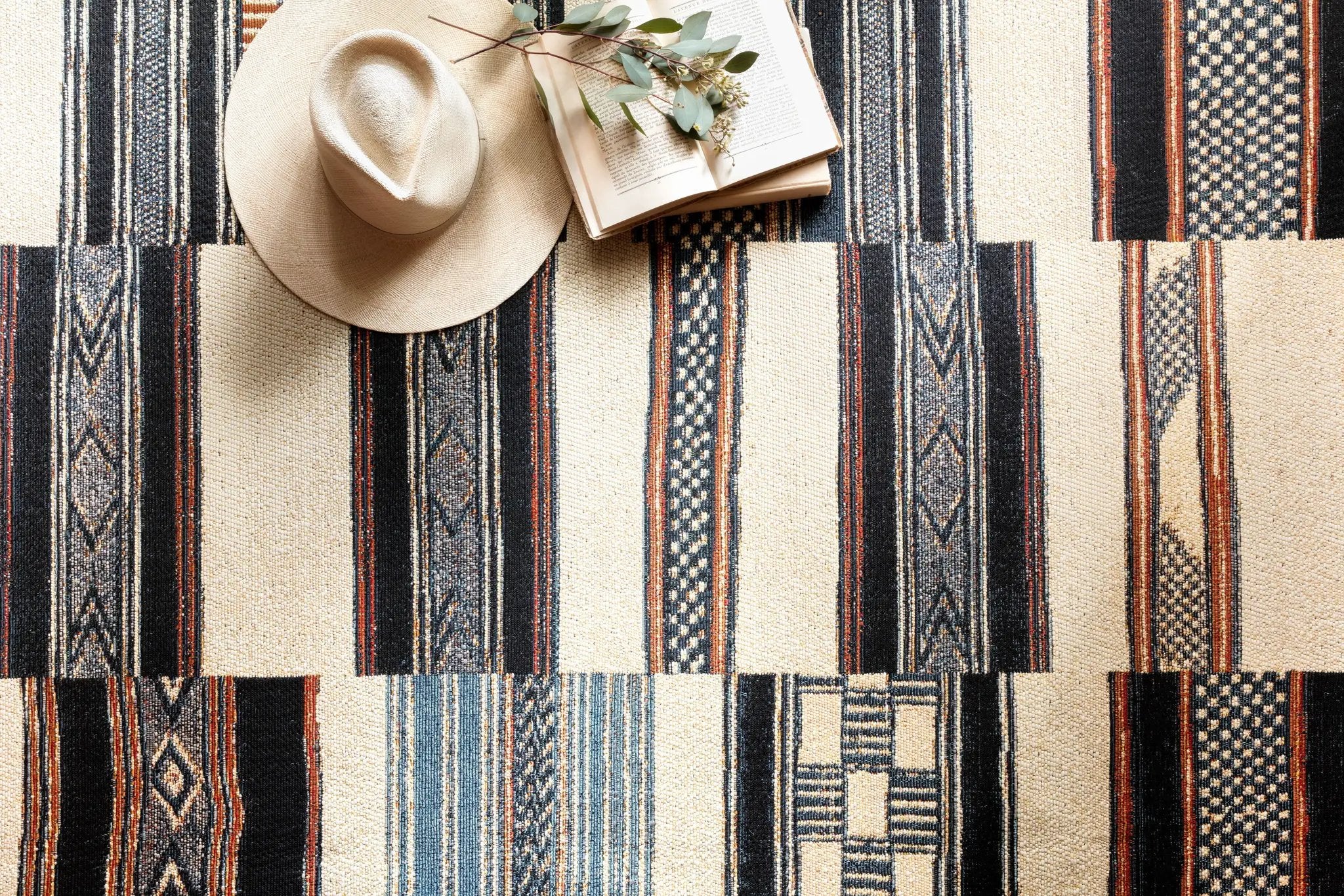 Mika MIK-04 Ivory / Multi Area Rug by Loloi