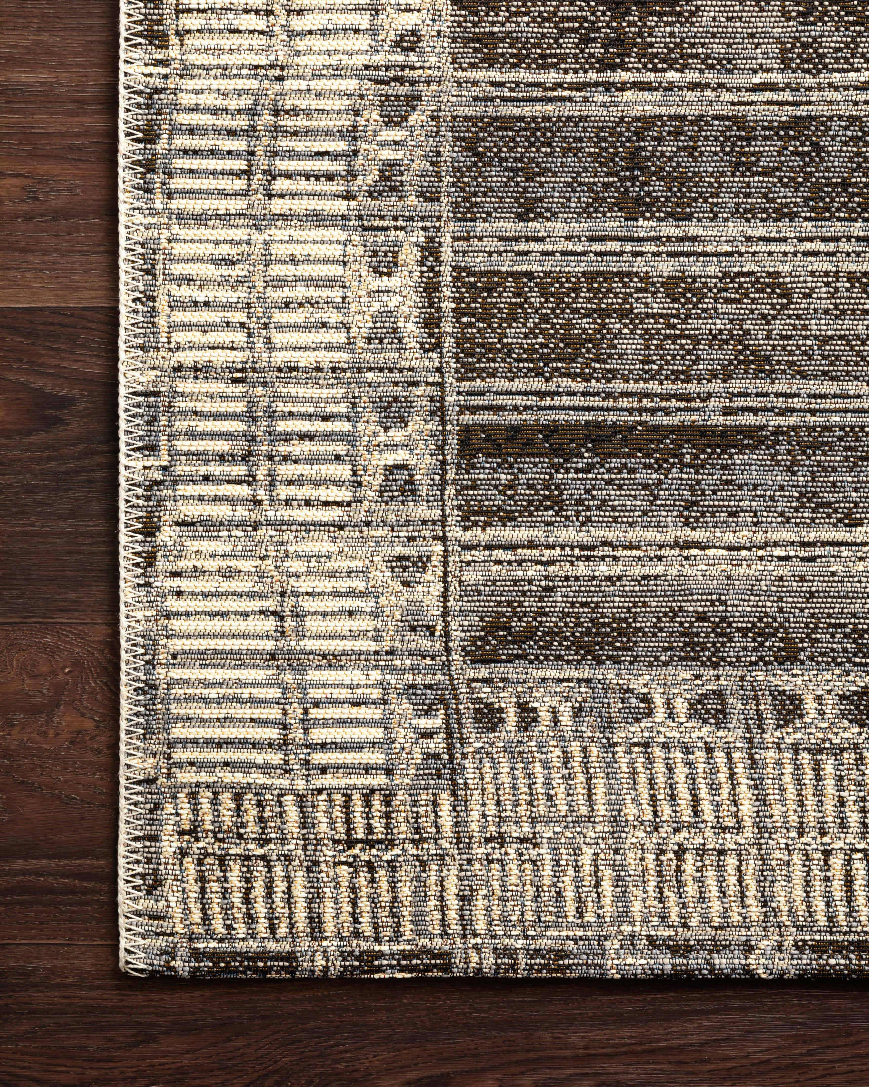 Loloi Mika MIK-07 Charcoal / Ivory Area Rug