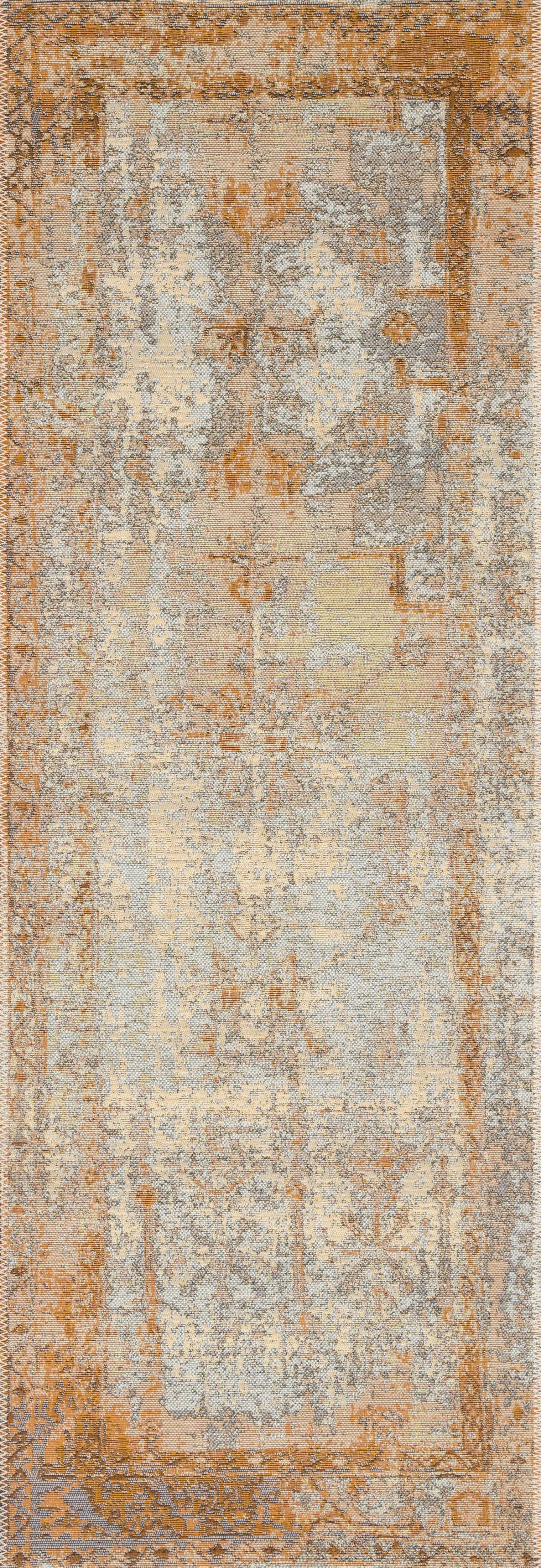 Mika MIK-11 Ant. Ivory / Copper Area Rug by Loloi