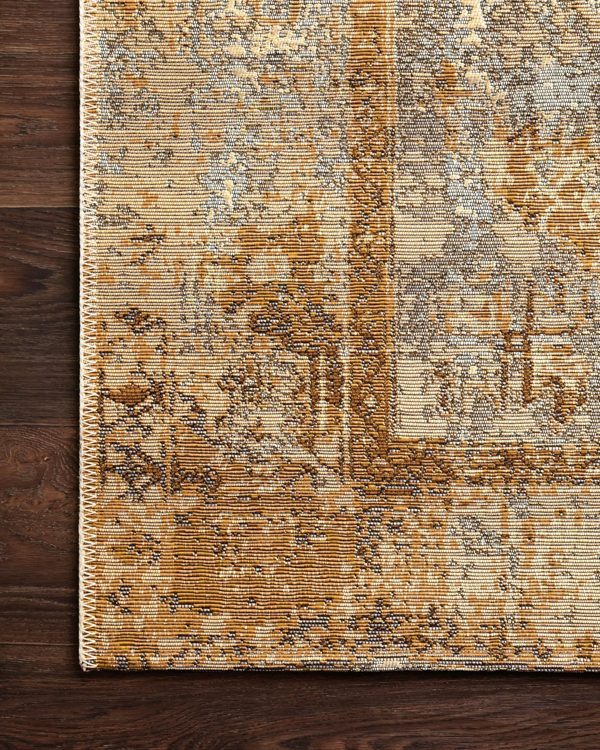Mika MIK-11 Ant. Ivory / Copper Area Rug by Loloi