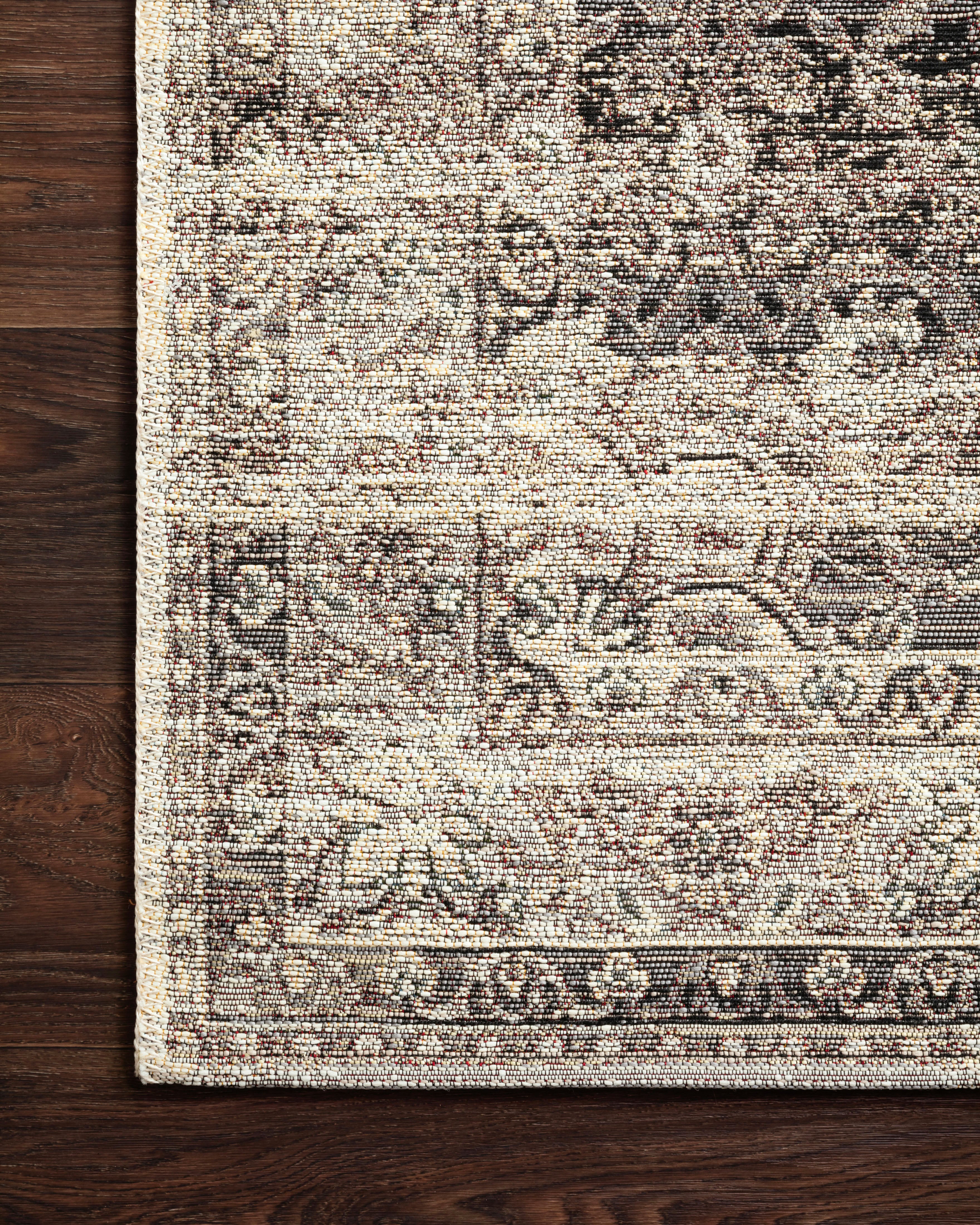 Loloi Mika MIK-12 Stone / Ivory Area Rug