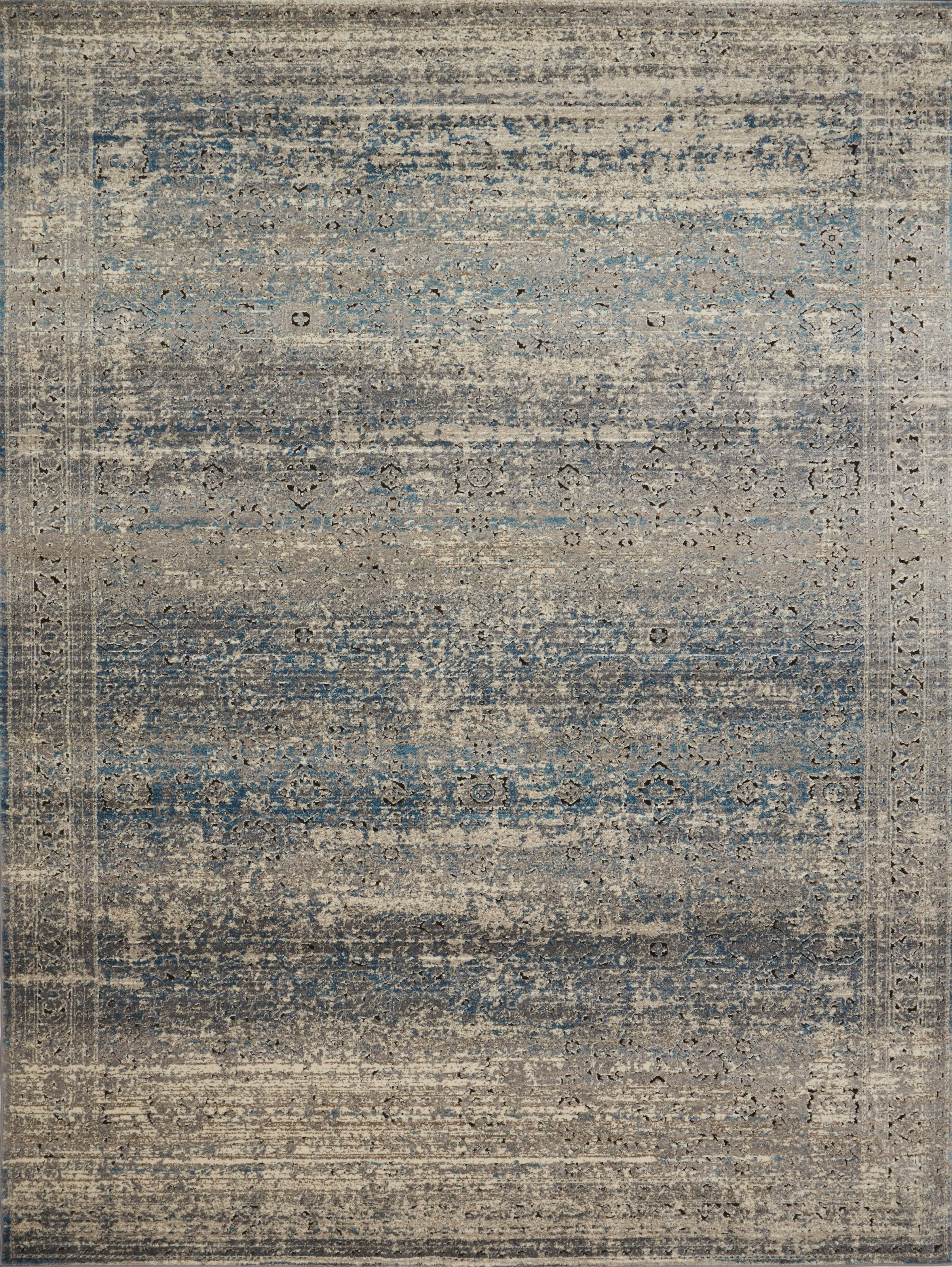 Loloi Millennium MV-02 Grey / Blue Area Rug