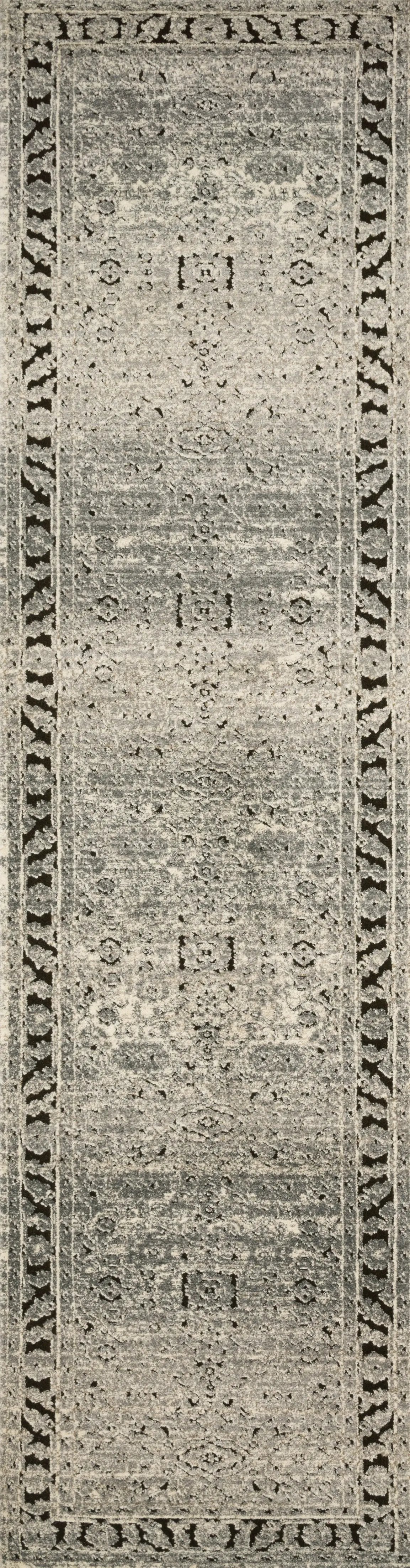 Millennium MV-02 Grey / Charcoal Area Rug by Loloi