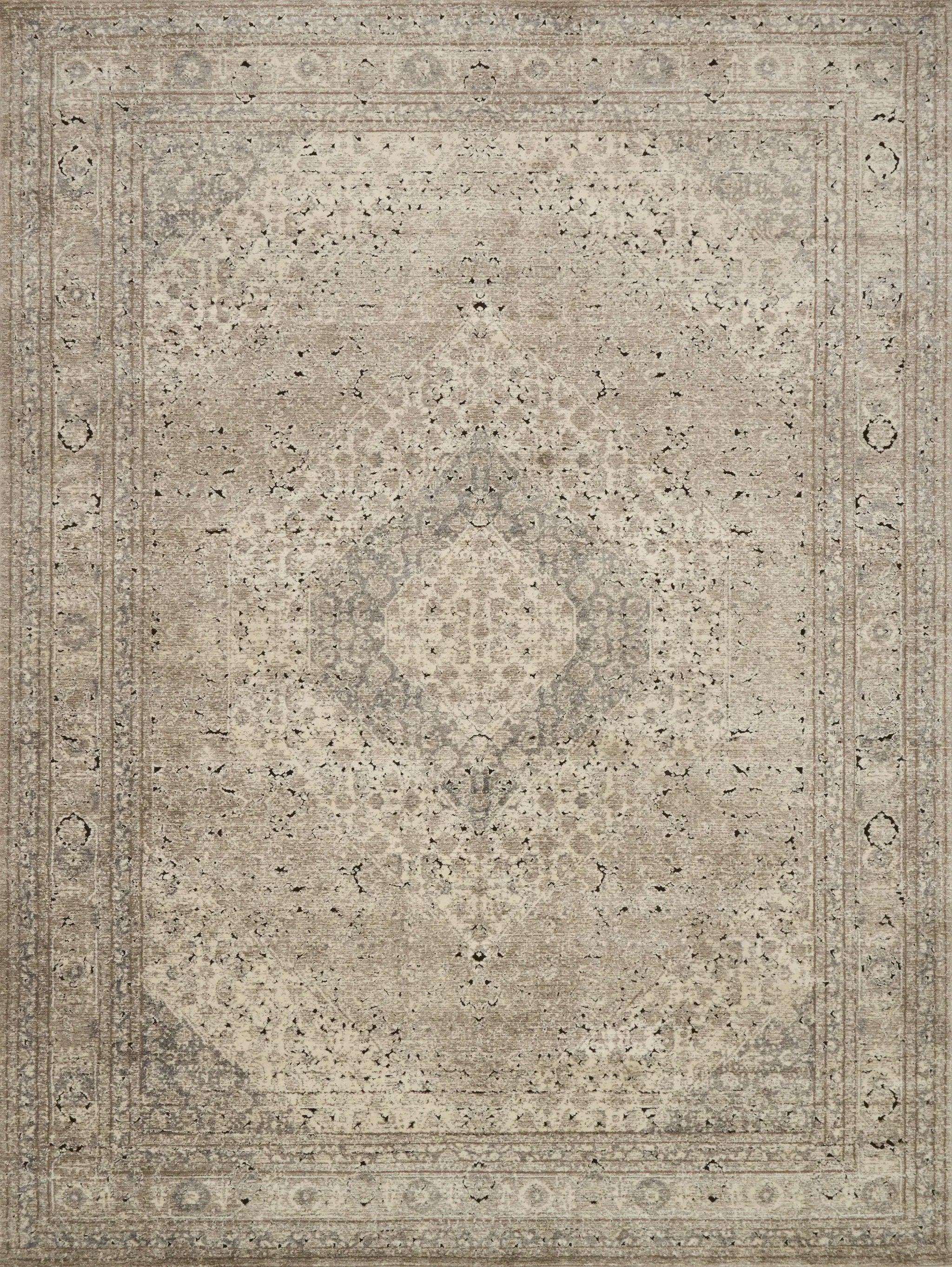 Millennium MV-03 Sand / Ivory Area Rug by Loloi