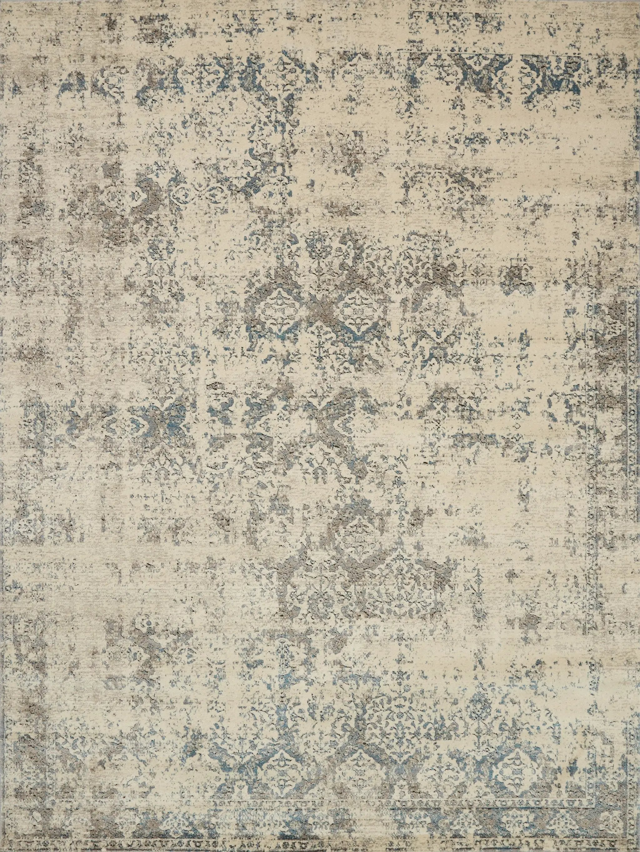 Millennium MV-05 Ivory / Grey Area Rug by Loloi