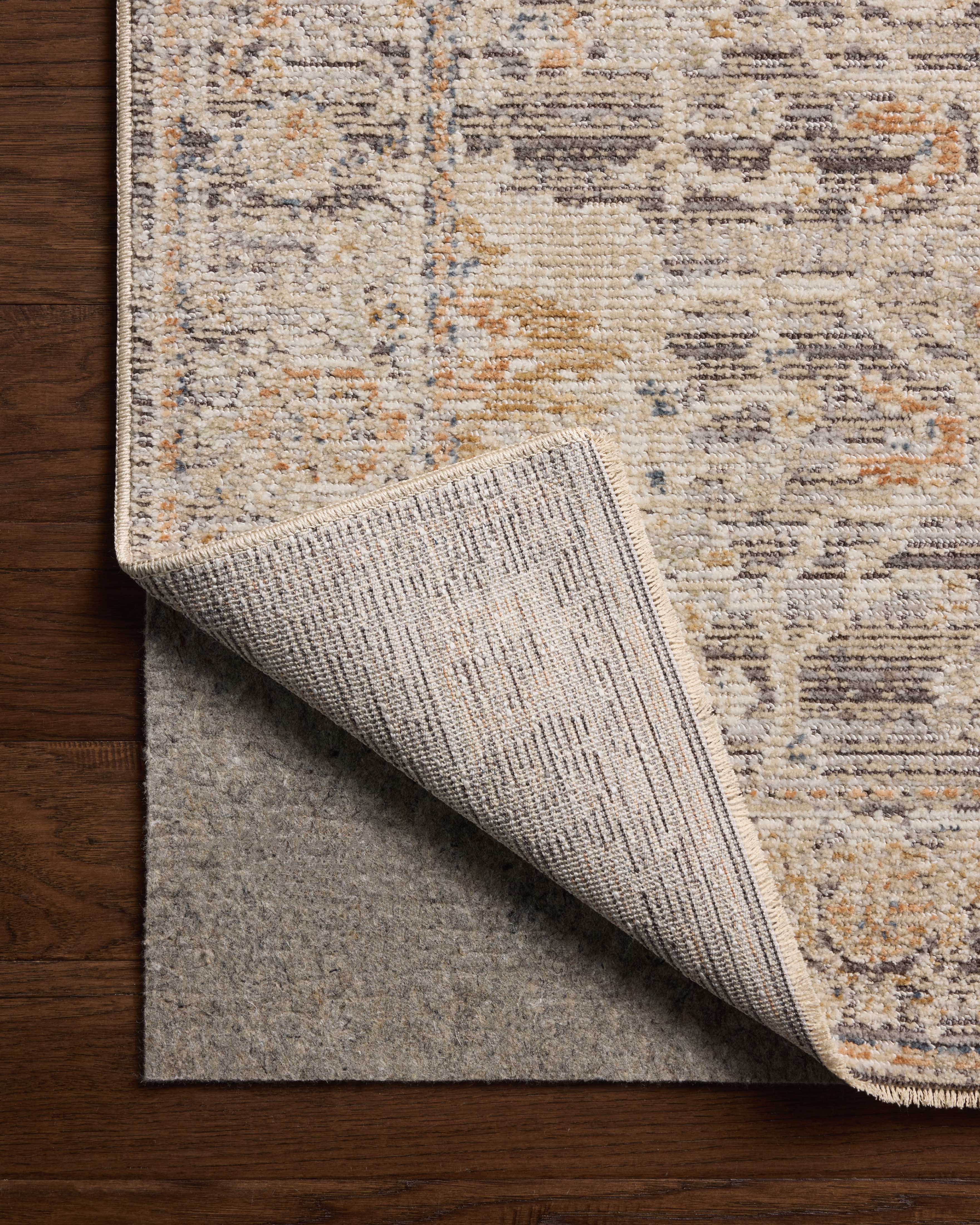 Loloi Milena MLE?05 charcoal and apricot vintage?style area rug with warm accents and classic design