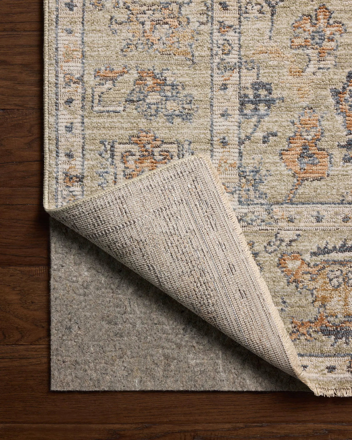 Milena MLE-06 Sage / Multi Area Rug by Loloi