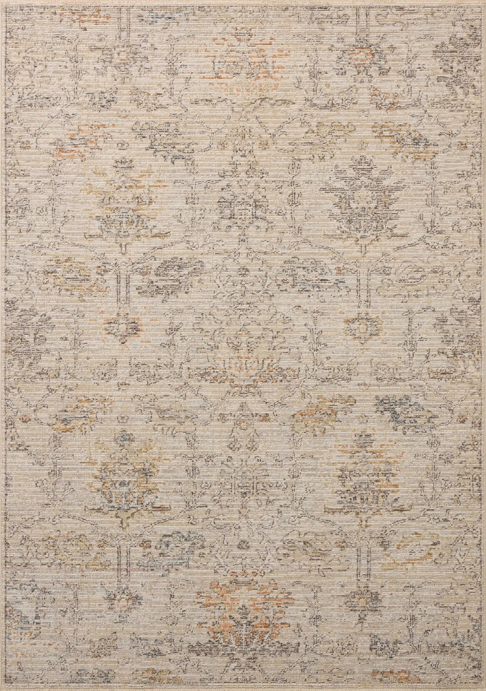 Milena MLE-07 Ivory / Granite Area Rug by Loloi