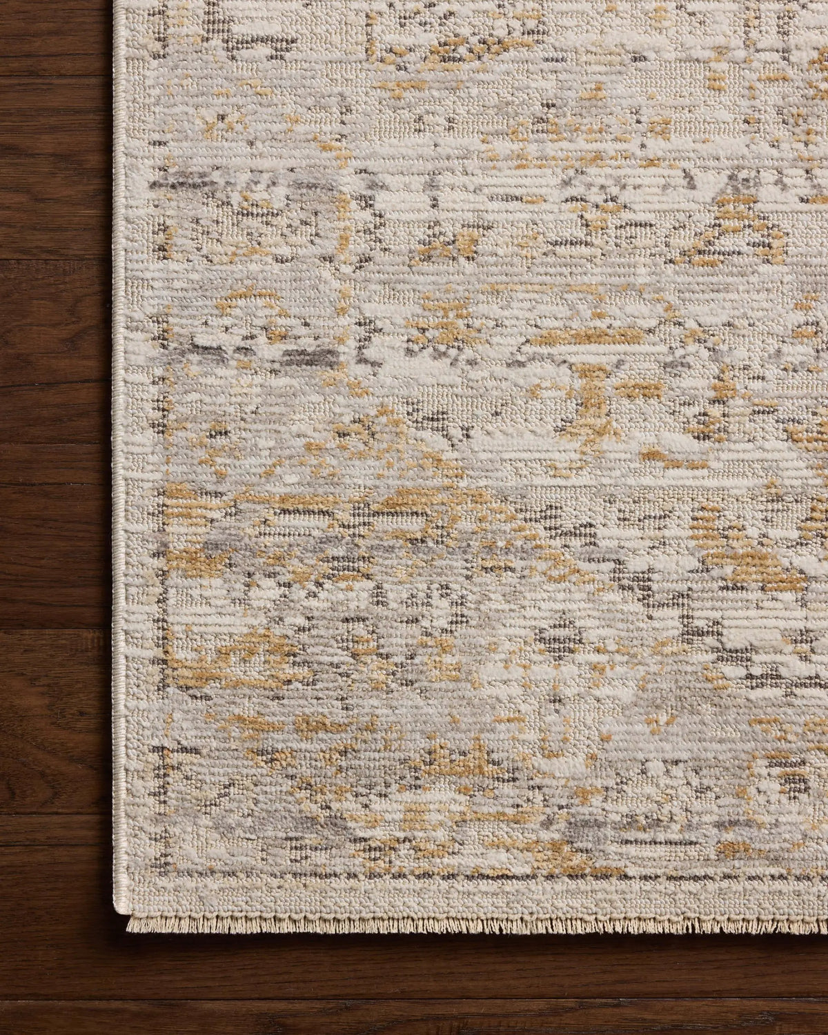 Milena MLE-09 Ivory / Ochre Area Rug by Loloi