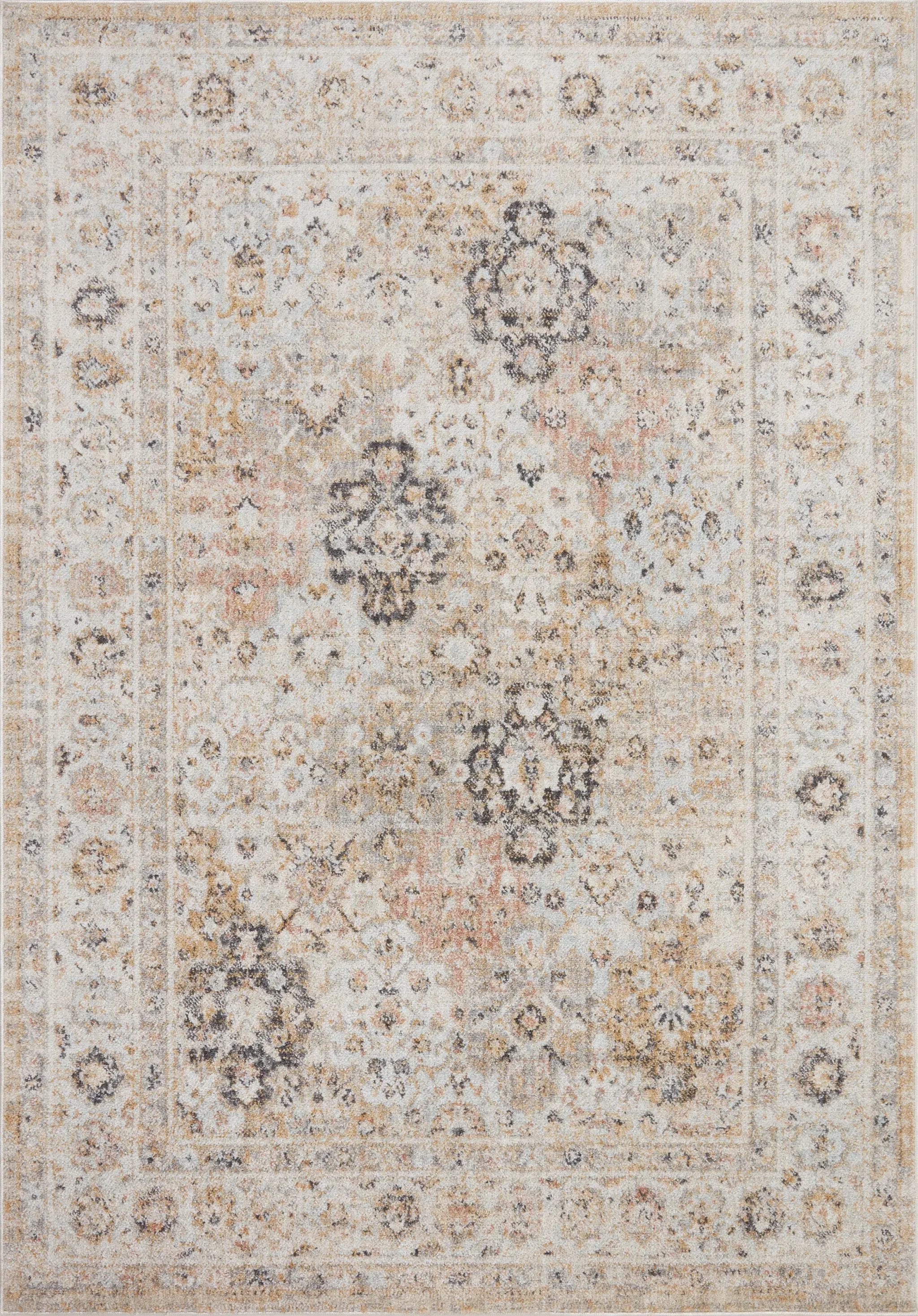 Monroe MON-02 Beige / Multi Area Rug by Loloi