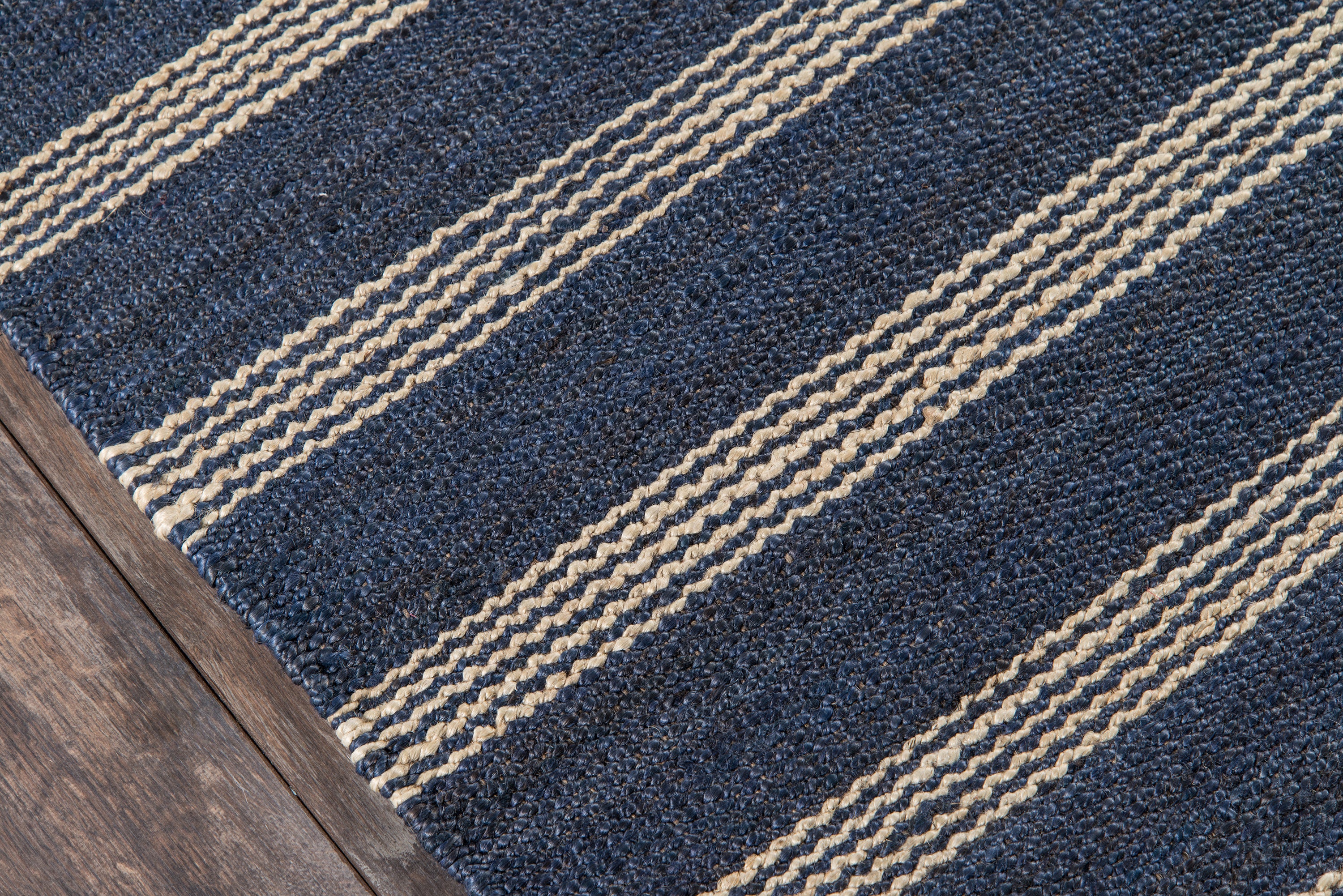 Novogratz Montauk MTK-1 Navy Hand Woven Area Rug by Momeni