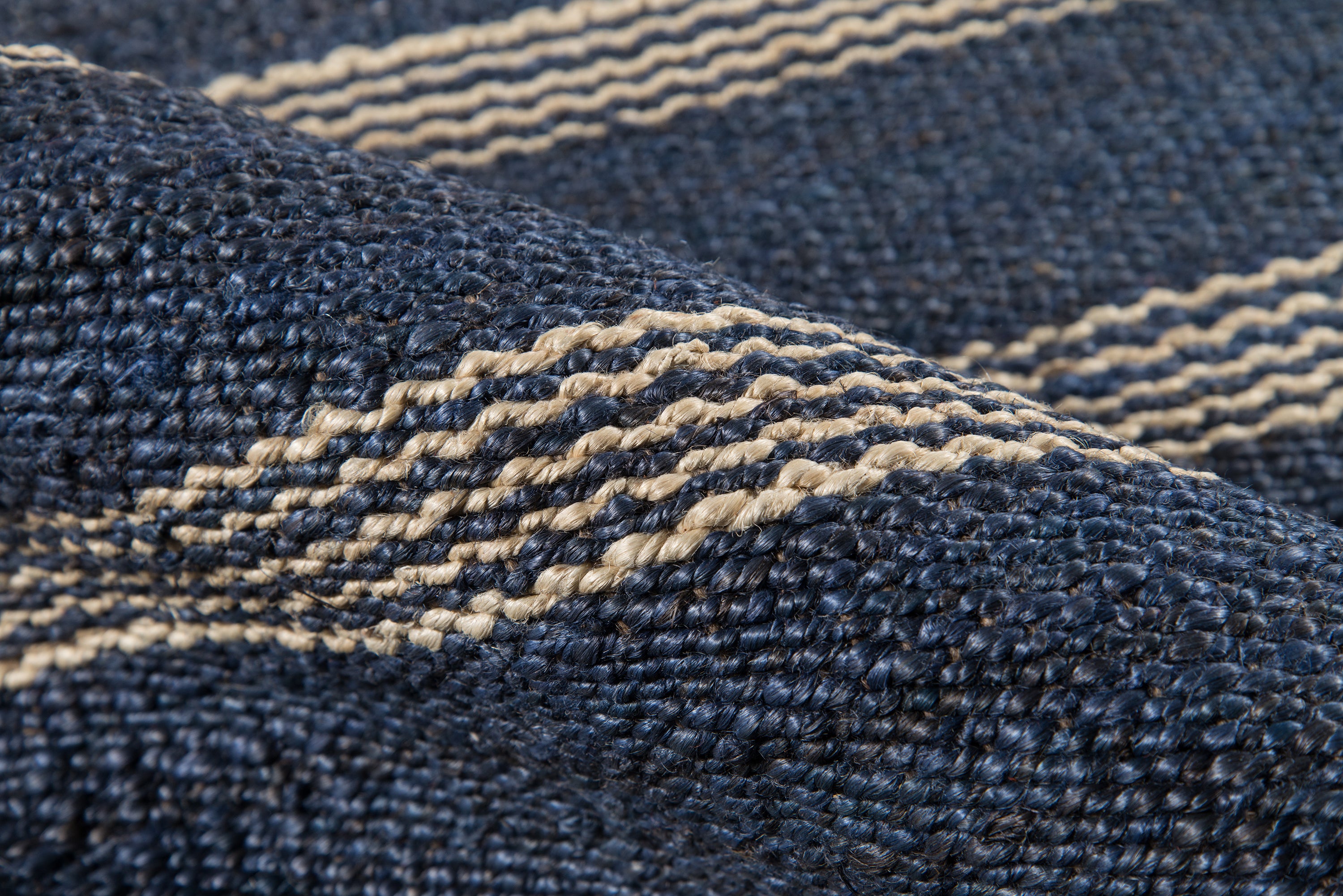 Novogratz Montauk MTK-1 Navy Hand Woven Area Rug by Momeni