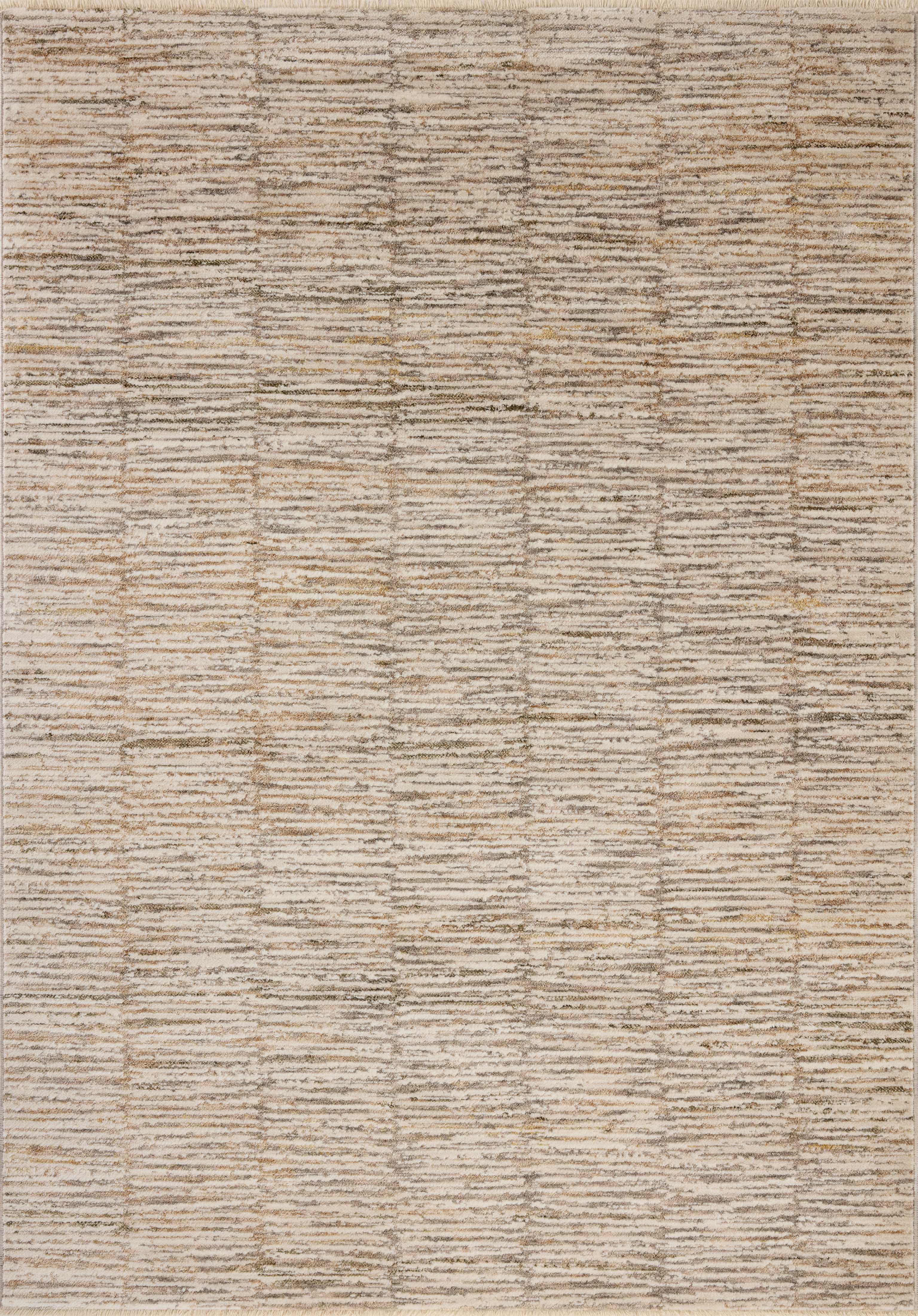 The Nellie NEL-01 Beige / Fog Area Rug showcases warm beige and misty tones in a power-loomed polyester and polypropylene area rug with graphic style