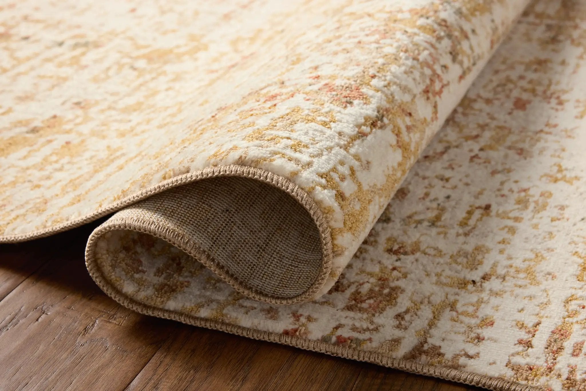 Nellie NEL-02 Sunset / Pebble Area Rug by Loloi