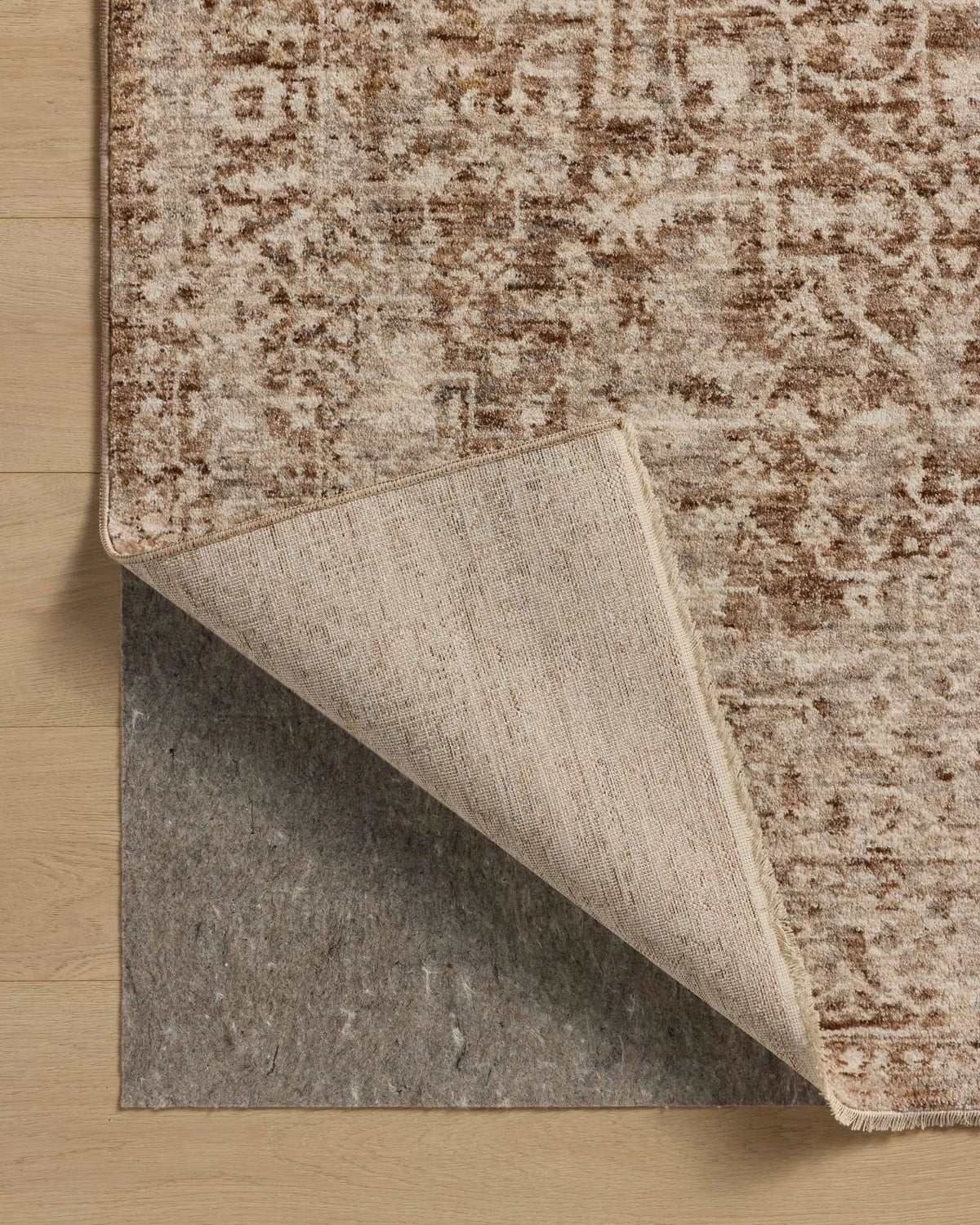 Newman NEW-02 Bark / Natural Area Rug by Loloi