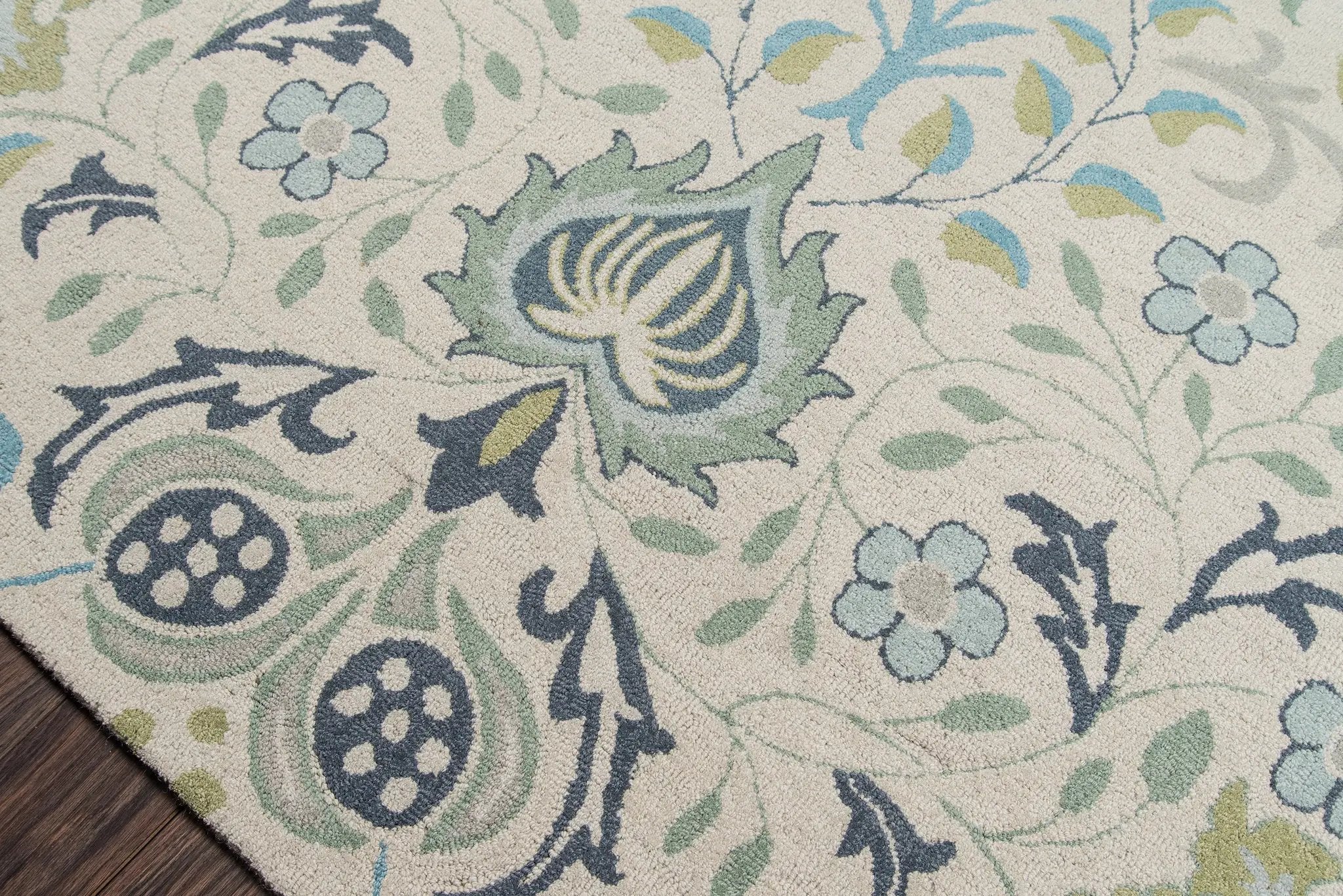 Newport NP-12 Blue Area Rug by Momeni