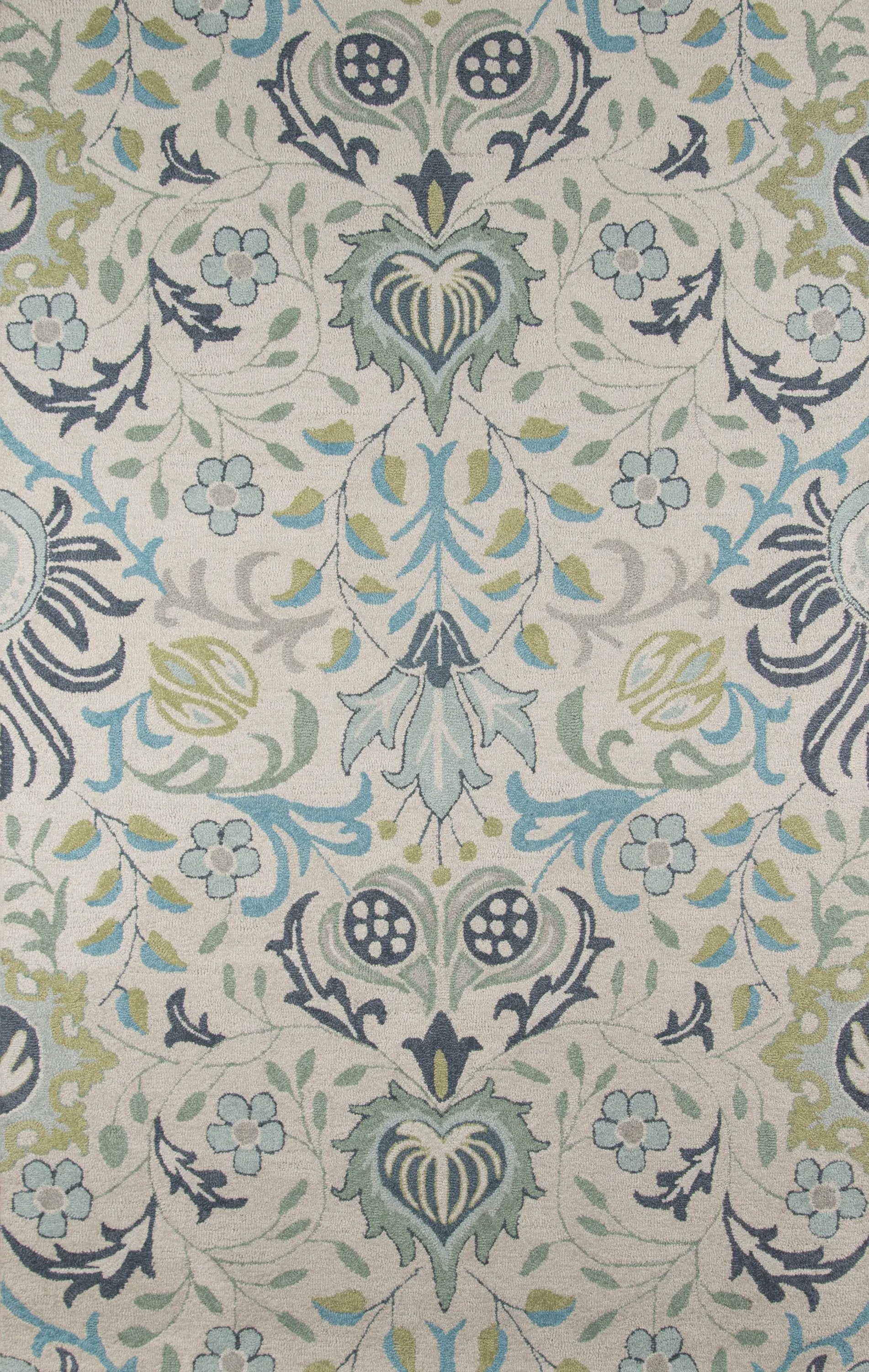 Newport NP-12 Blue Area Rug by Momeni